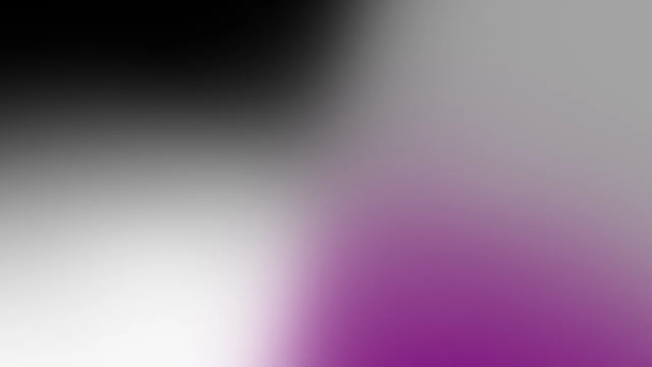 Asexual Pride Mesh Gradient desktop wallpaper in 4K