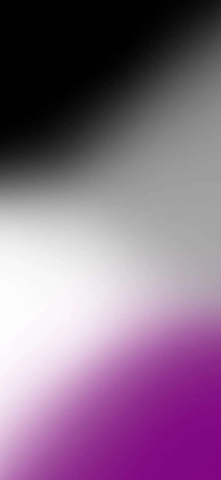 Asexual Pride Mesh Gradient wallpaper for iPhone and Android