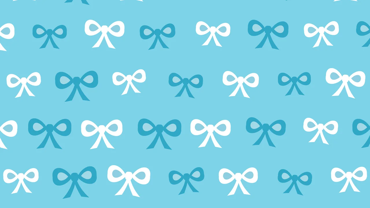 Beach Bow Pattern desktop wallpaper in 4K