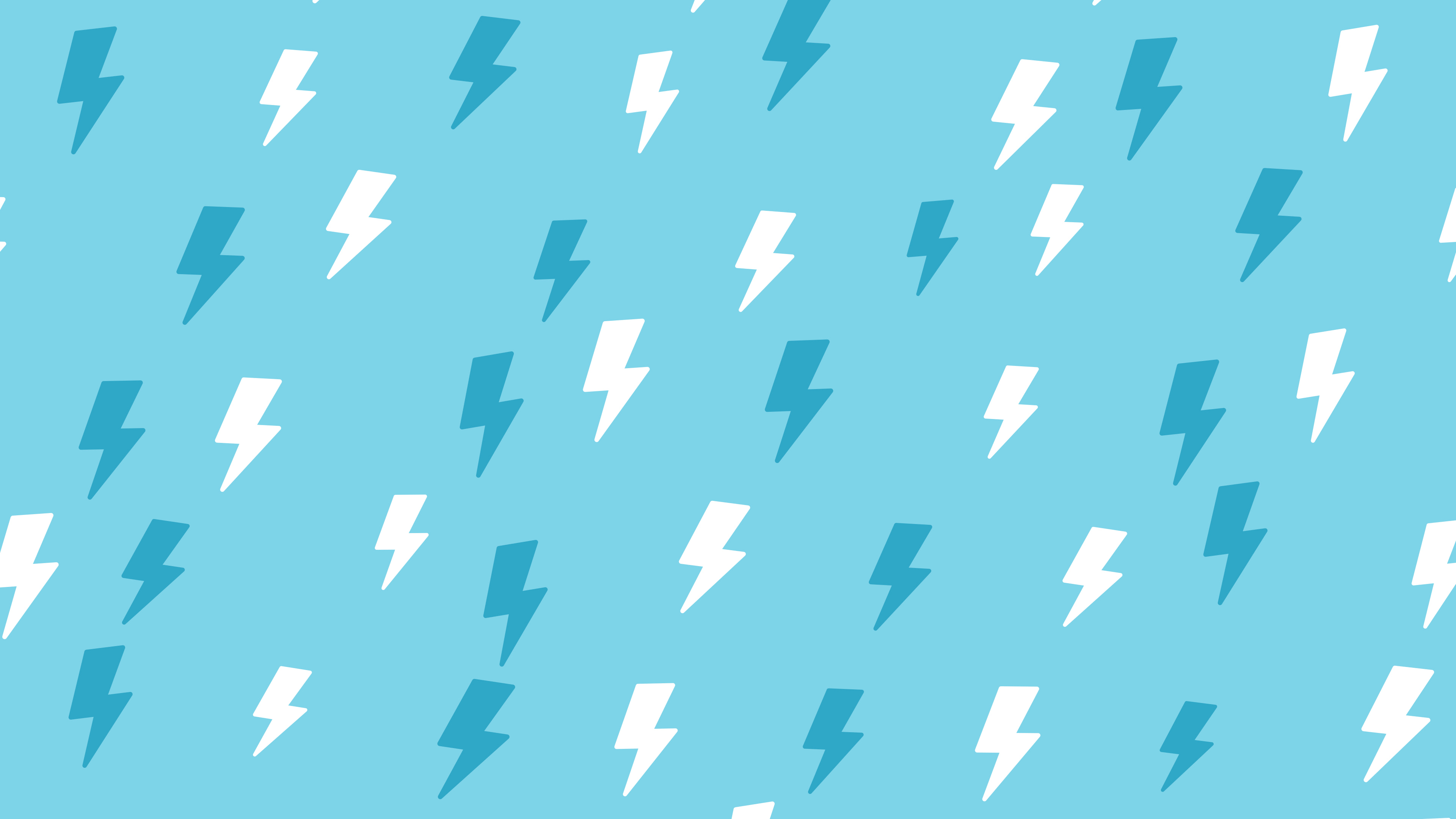 Beach Lightning Bolt Pattern desktop wallpaper in 4K