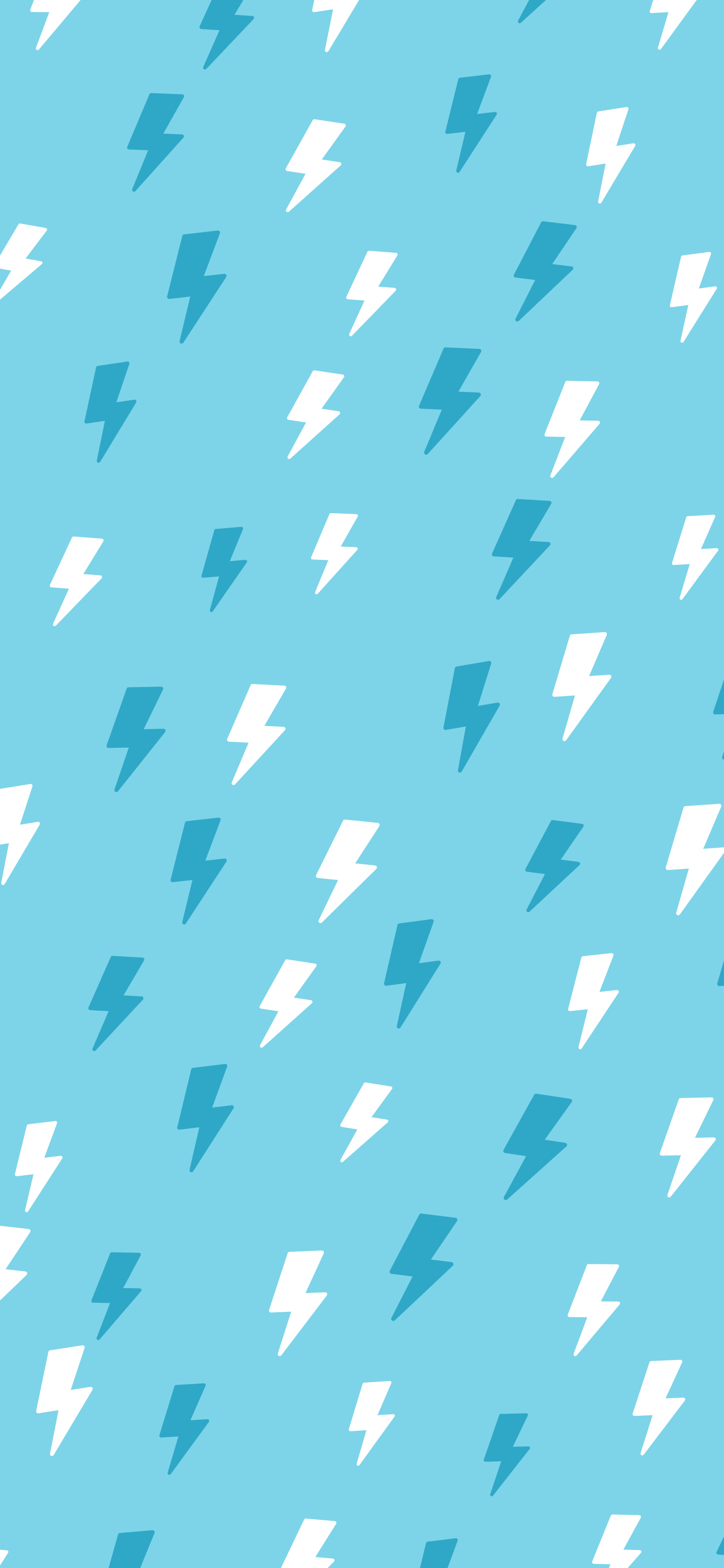 Beach Lightning Bolt Pattern wallpaper for iPhone and Android
