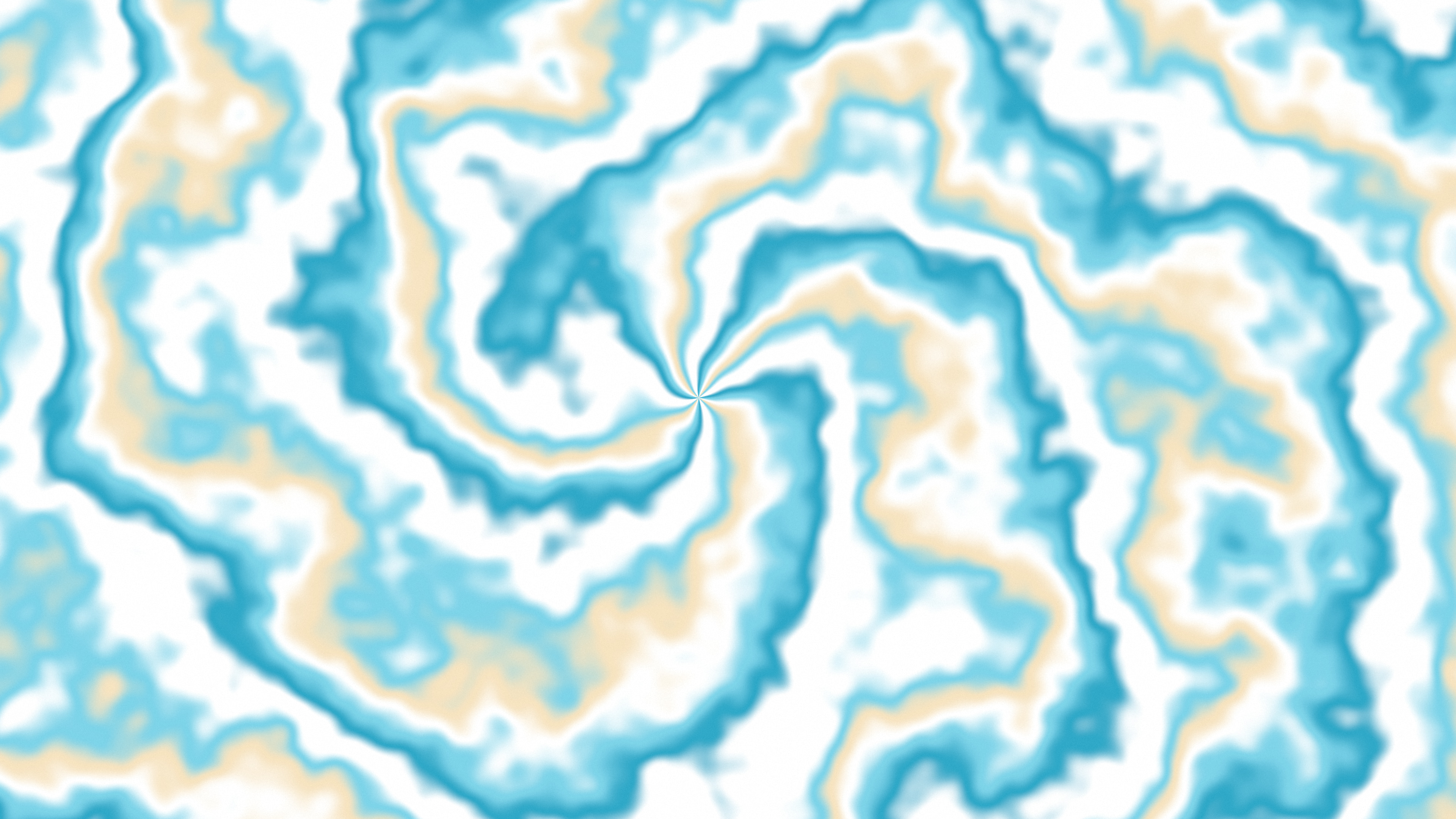 Beach Spiral Tie Dye desktop wallpaper in 4K
