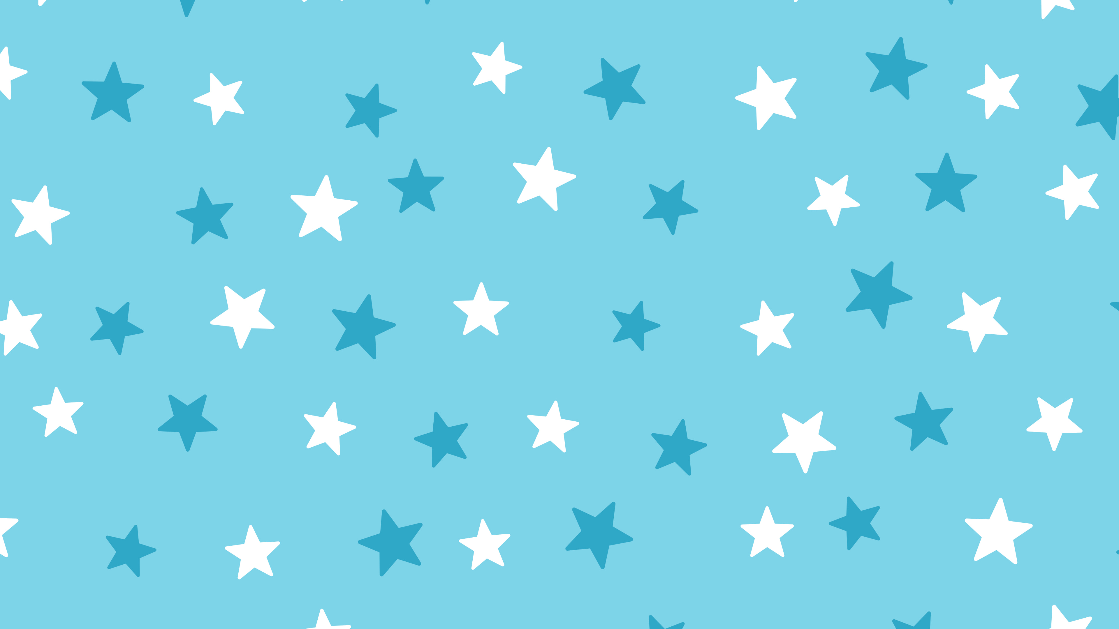 Beach Star Pattern desktop wallpaper in 4K
