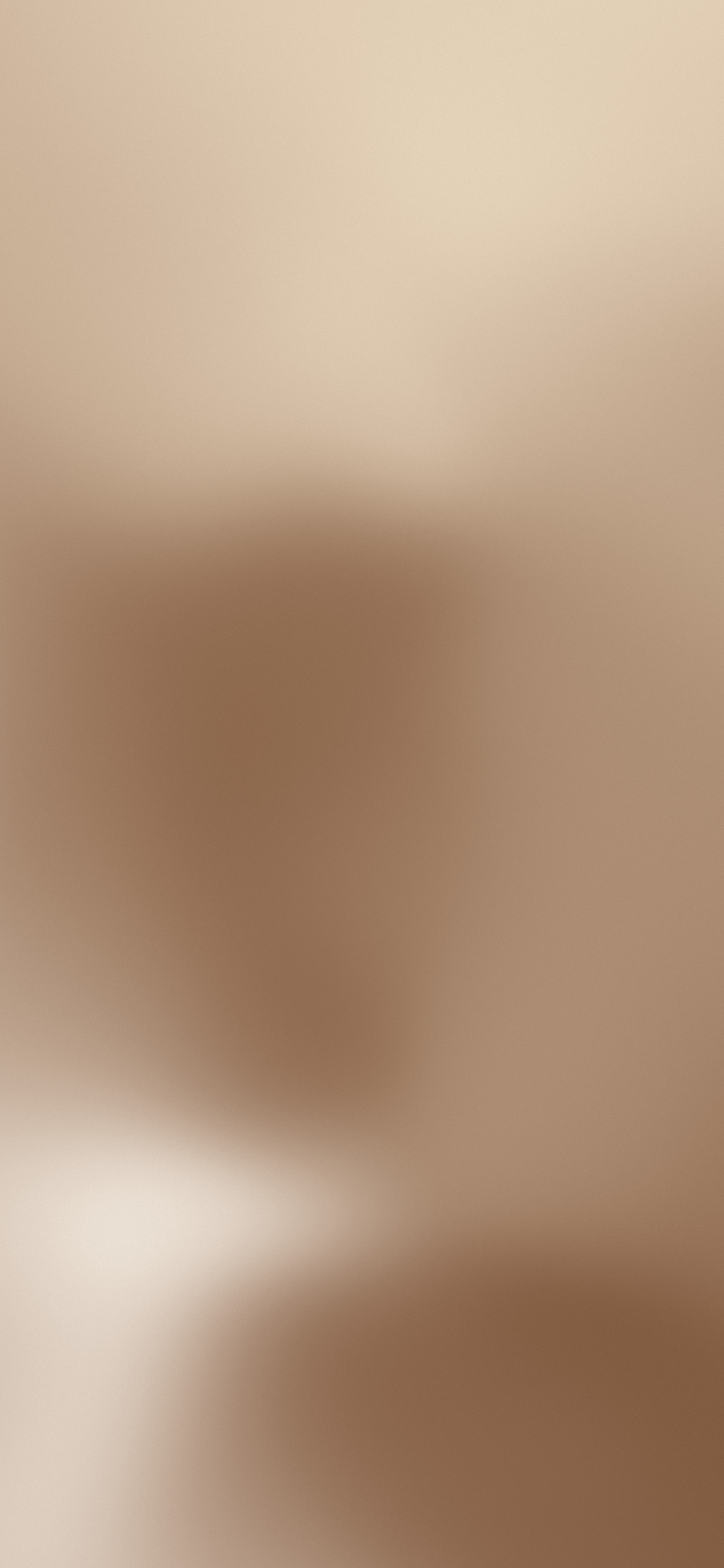 Beige and Brown Mesh Gradient wallpaper for iPhone and Android