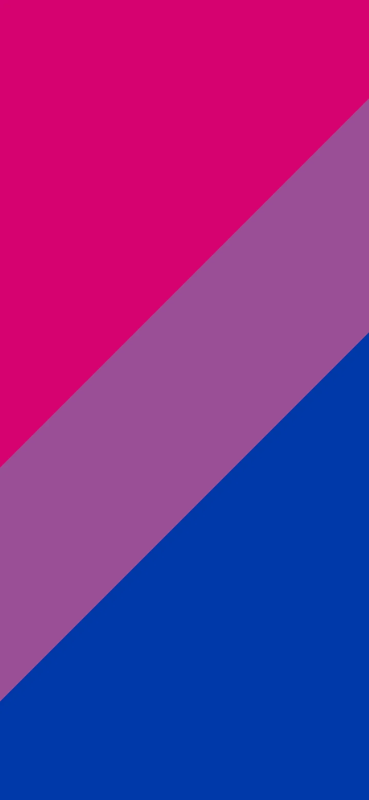 Bisexual Diagonal Pride Stripes wallpaper for iPhone and Android