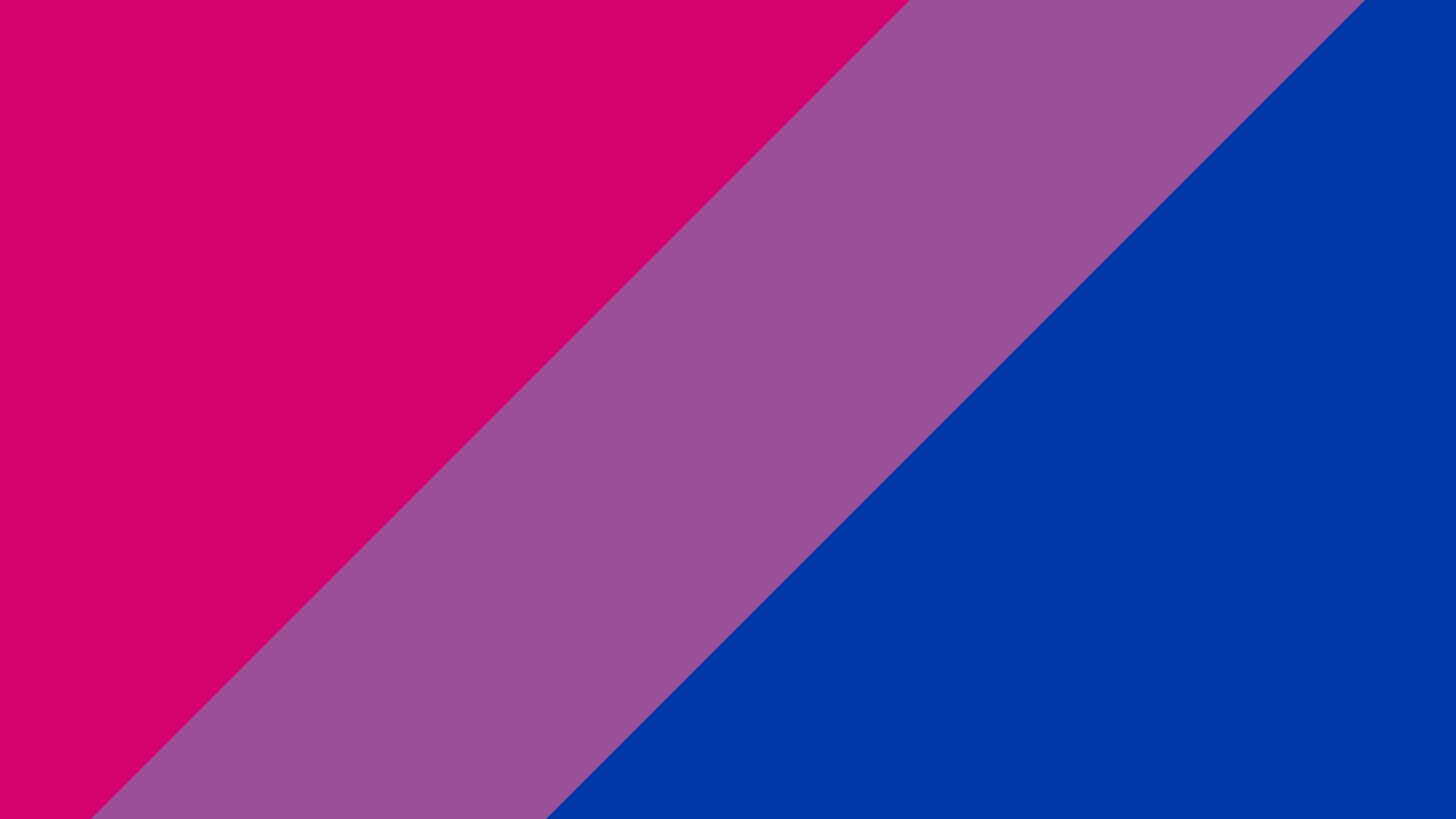 Bisexual Diagonal Pride Stripes desktop wallpaper in 4K
