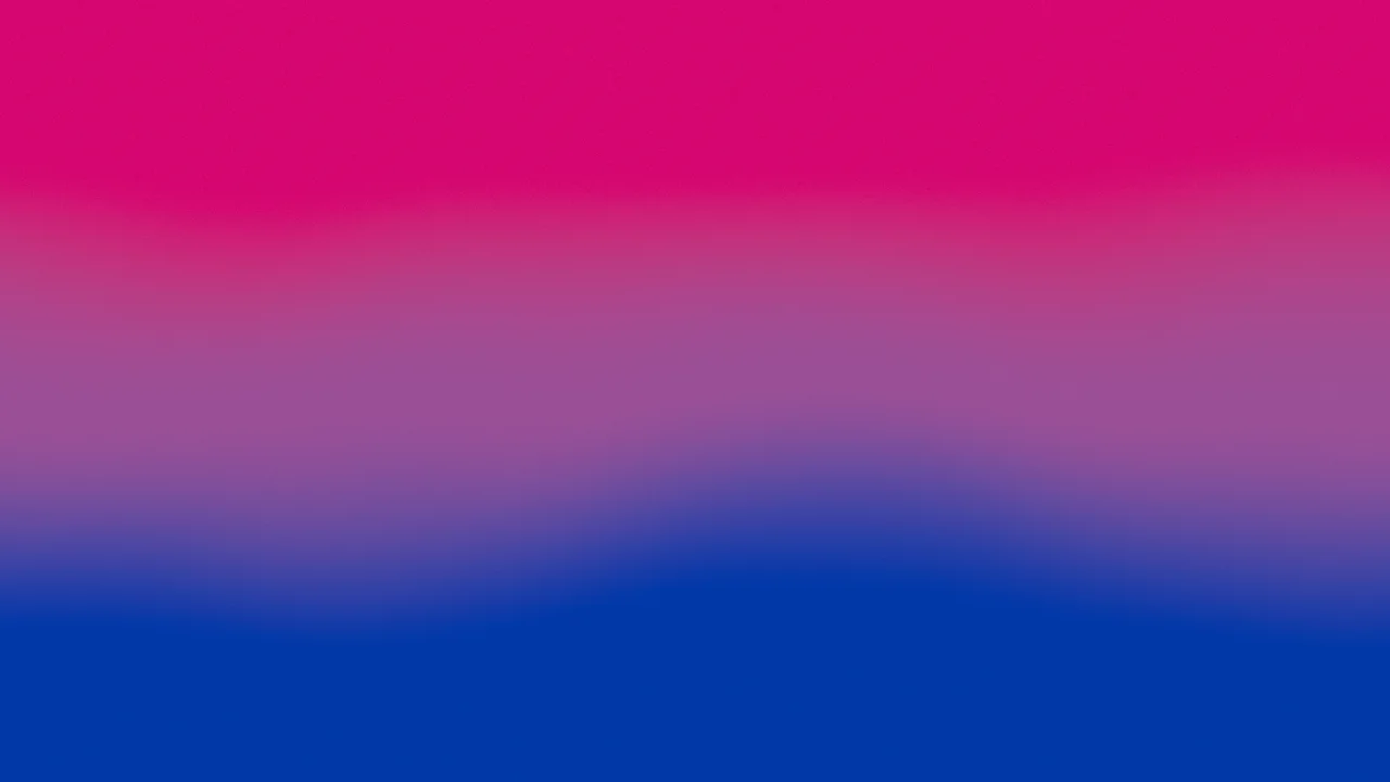 Bisexual Pride Gradient desktop wallpaper in 4K