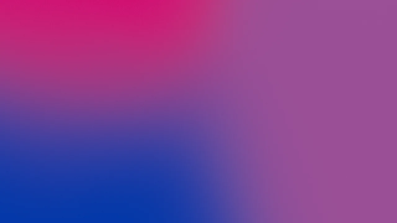 Bisexual Pride Mesh Gradient desktop wallpaper in 4K