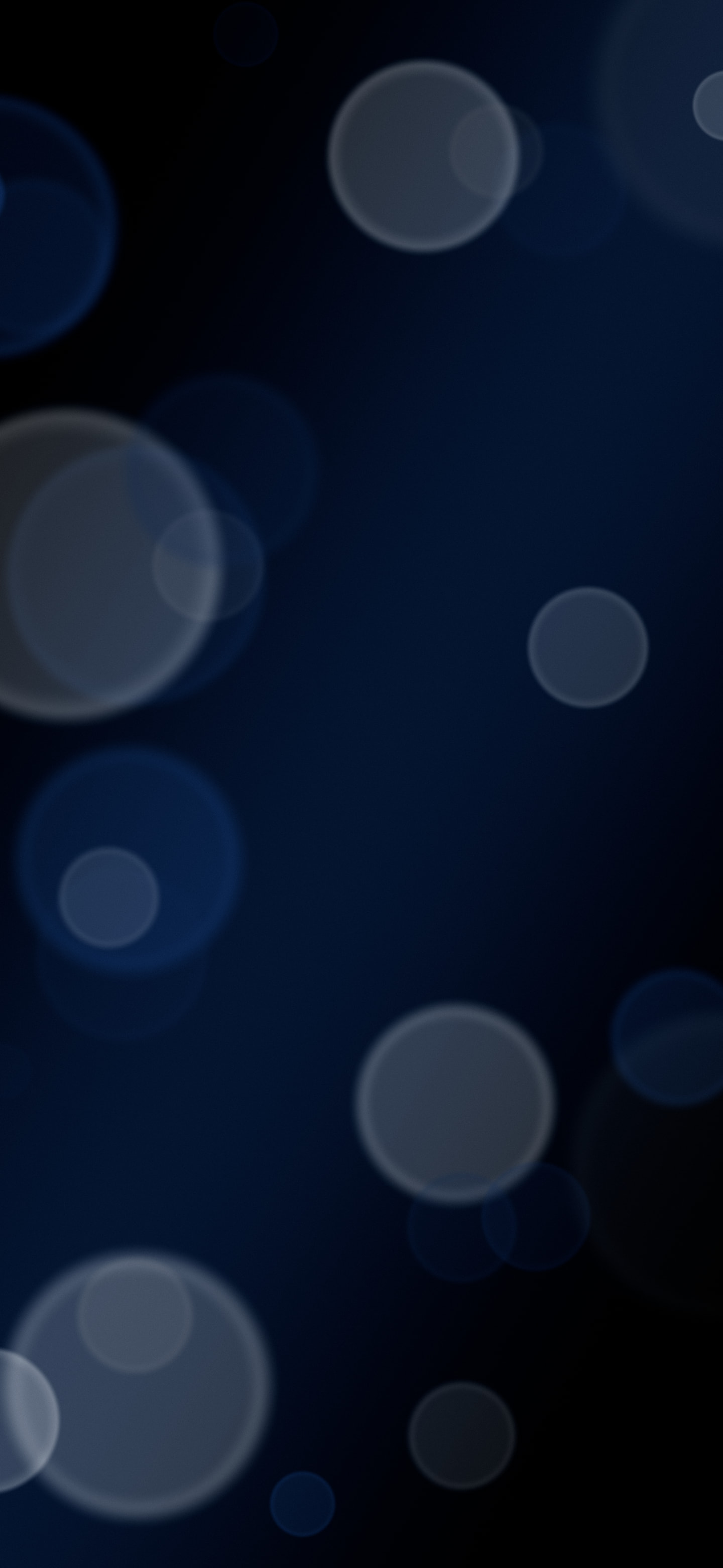 Black and Blue Bokeh Lights wallpaper for iPhone and Android