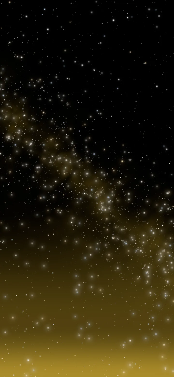 Black and Gold Milky Way Galaxy wallpaper for iPhone and Android