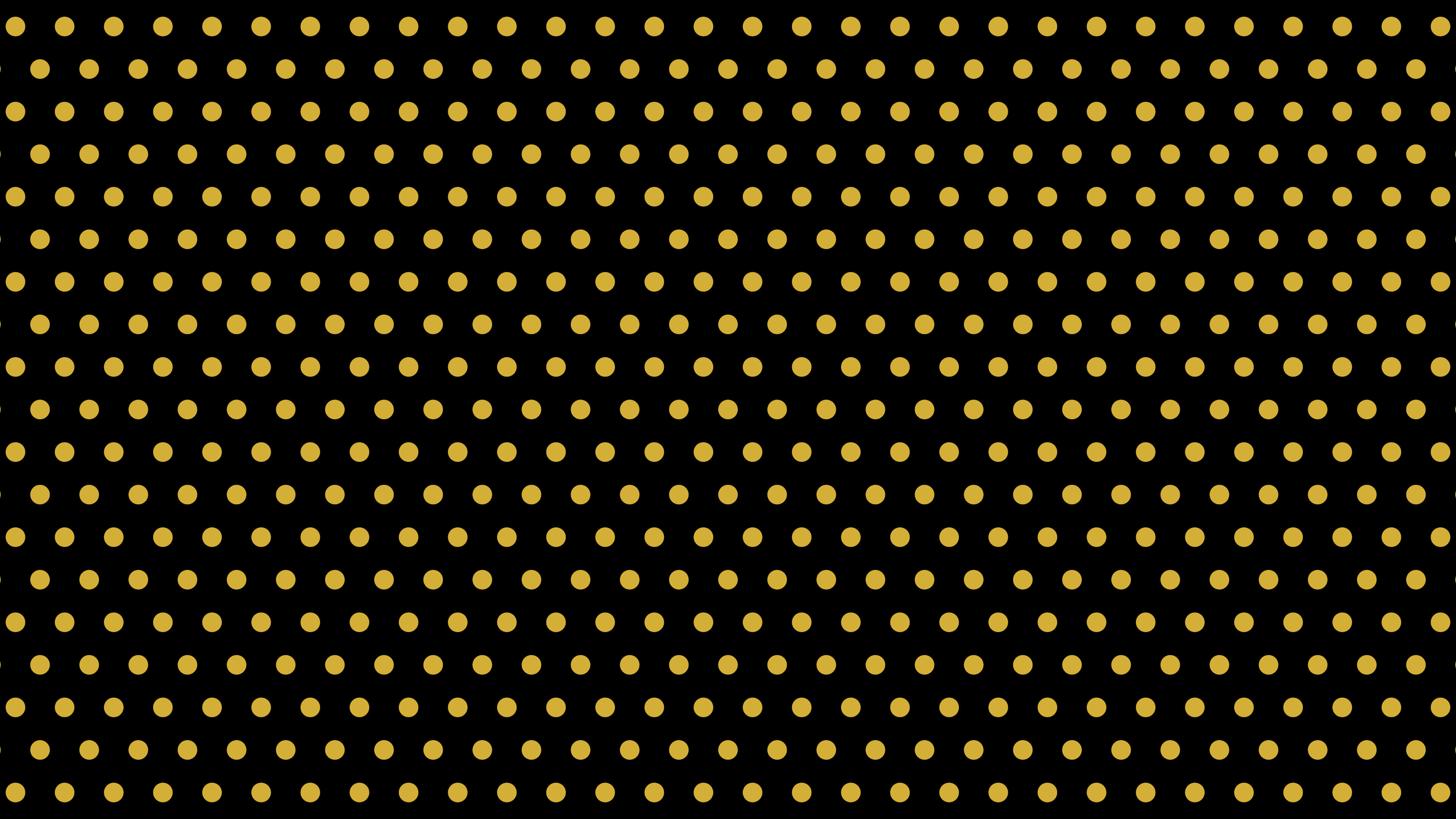 Black and Gold Mini Polka Dot desktop wallpaper in 4K