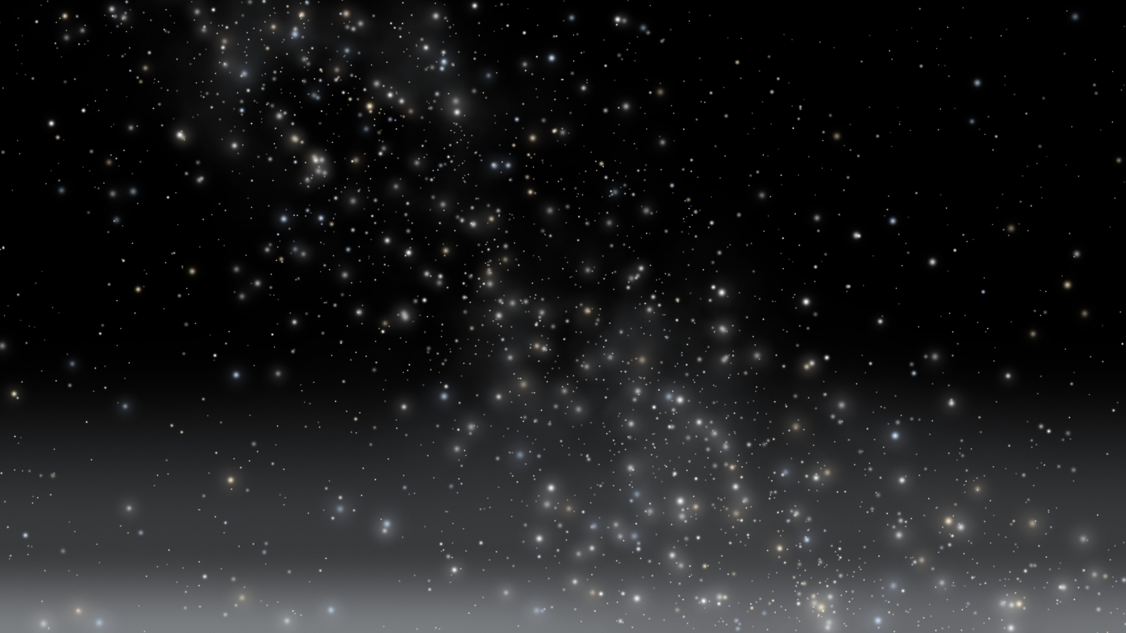 Black and Gray Milky Way Galaxy desktop wallpaper in 4K