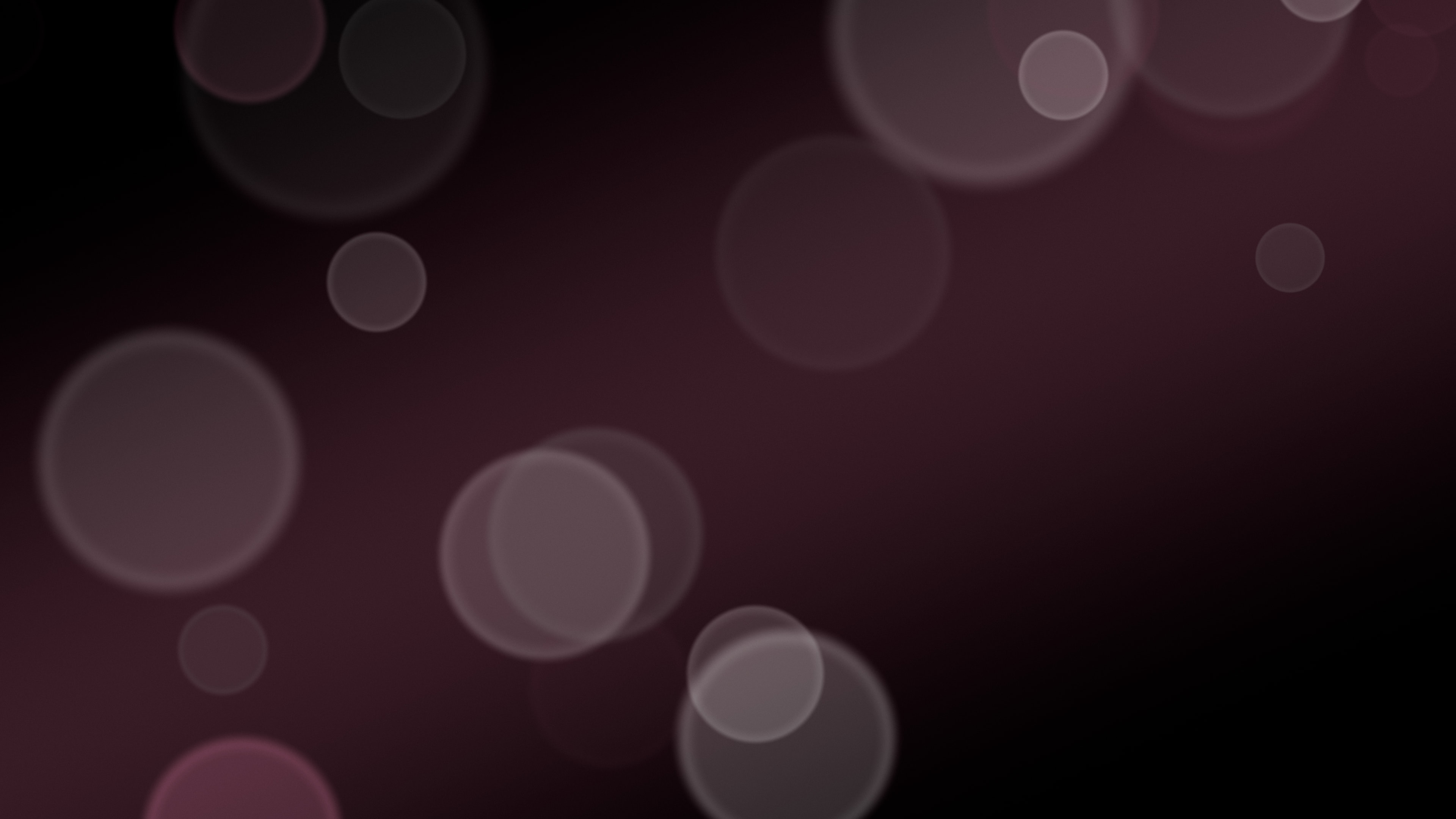 Black and Pink Bokeh Lights desktop wallpaper in 4K