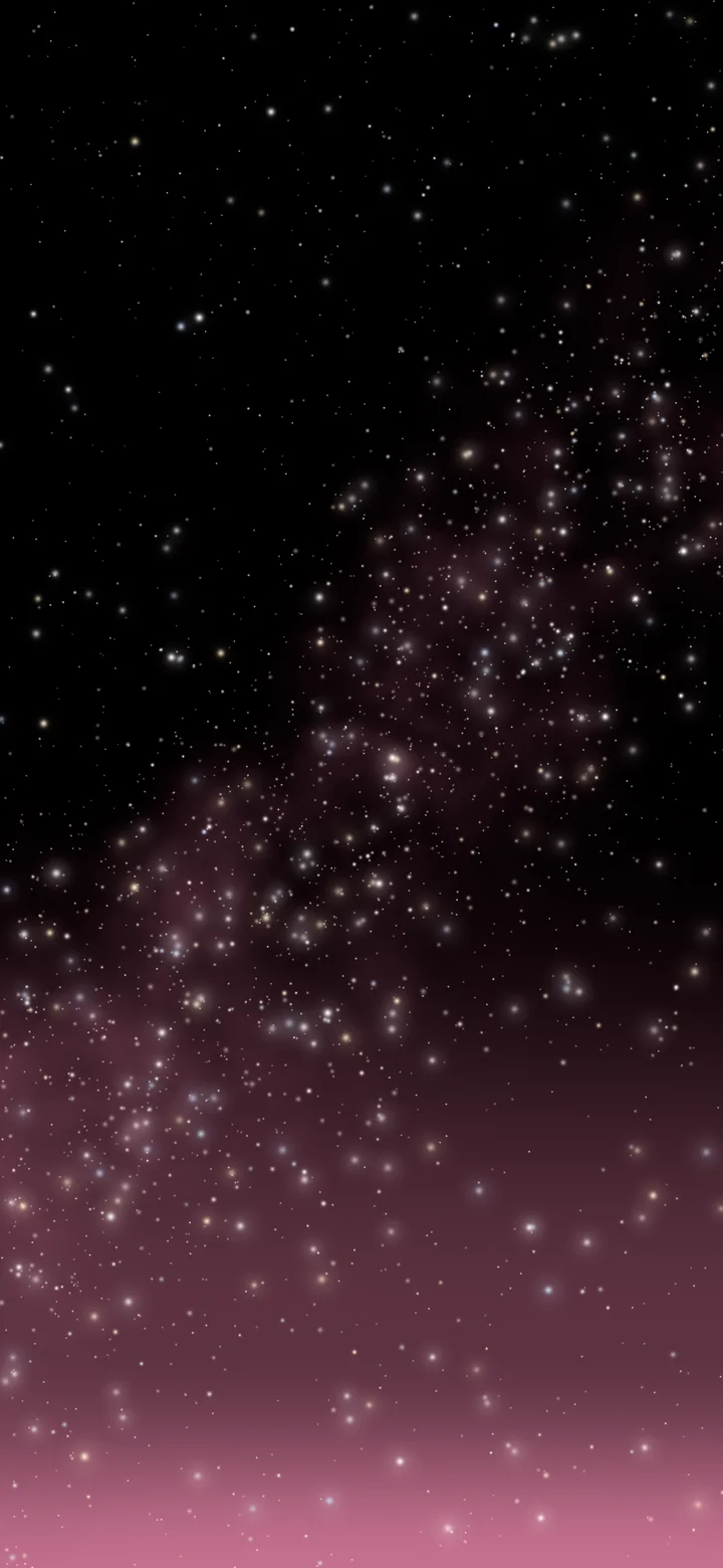 Black and Pink Milky Way Galaxy wallpaper for iPhone and Android