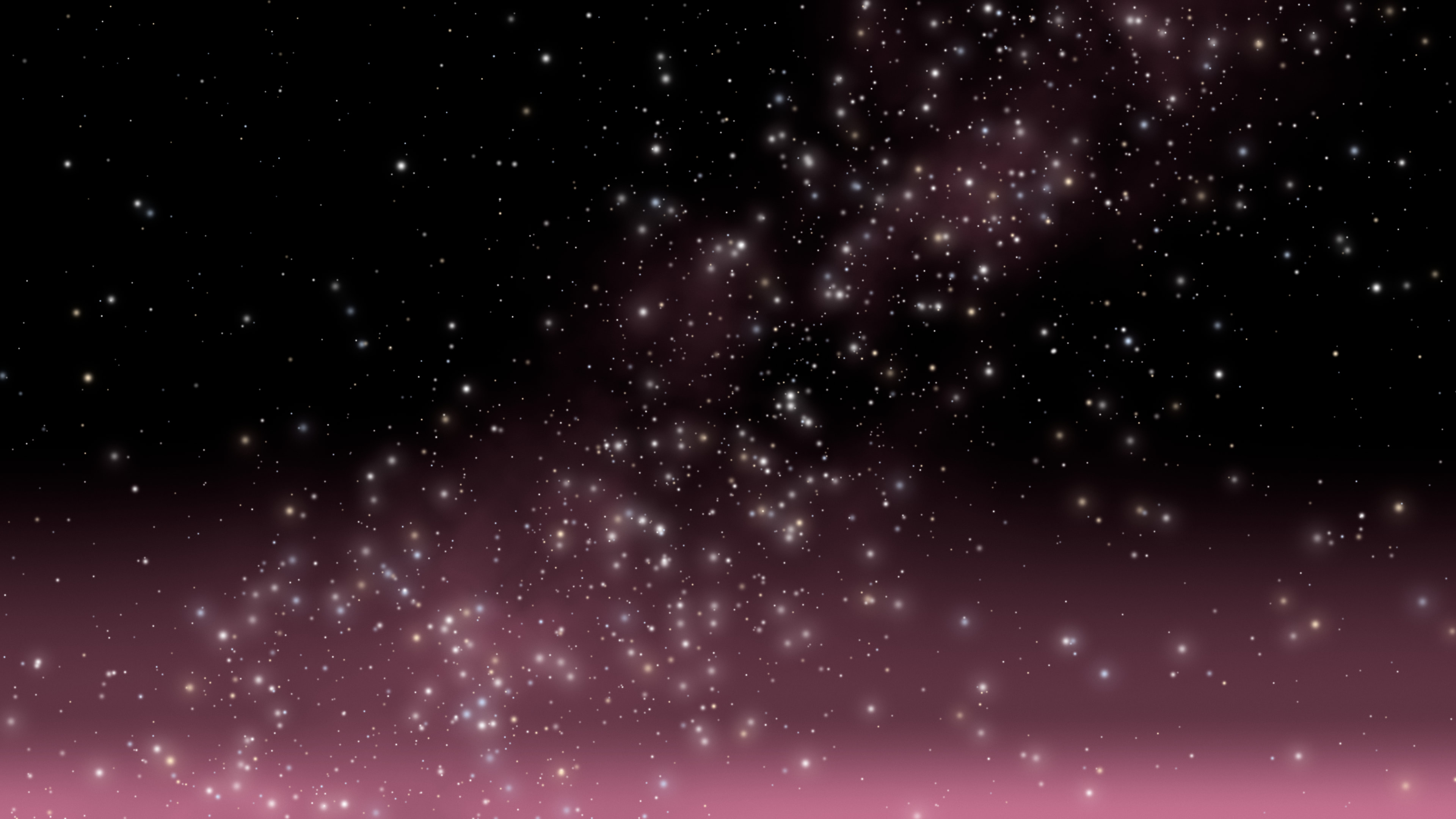 Black and Pink Milky Way Galaxy desktop wallpaper in 4K