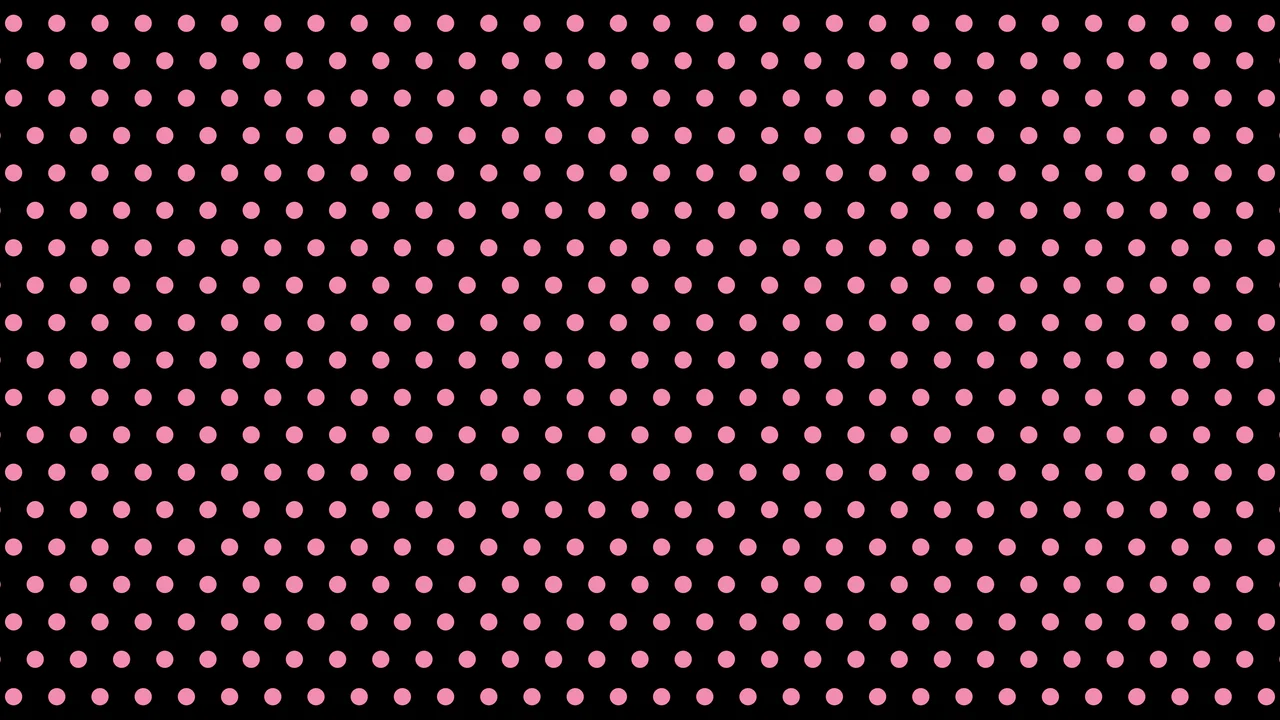 Black and Pink Mini Polka Dot desktop wallpaper in 4K