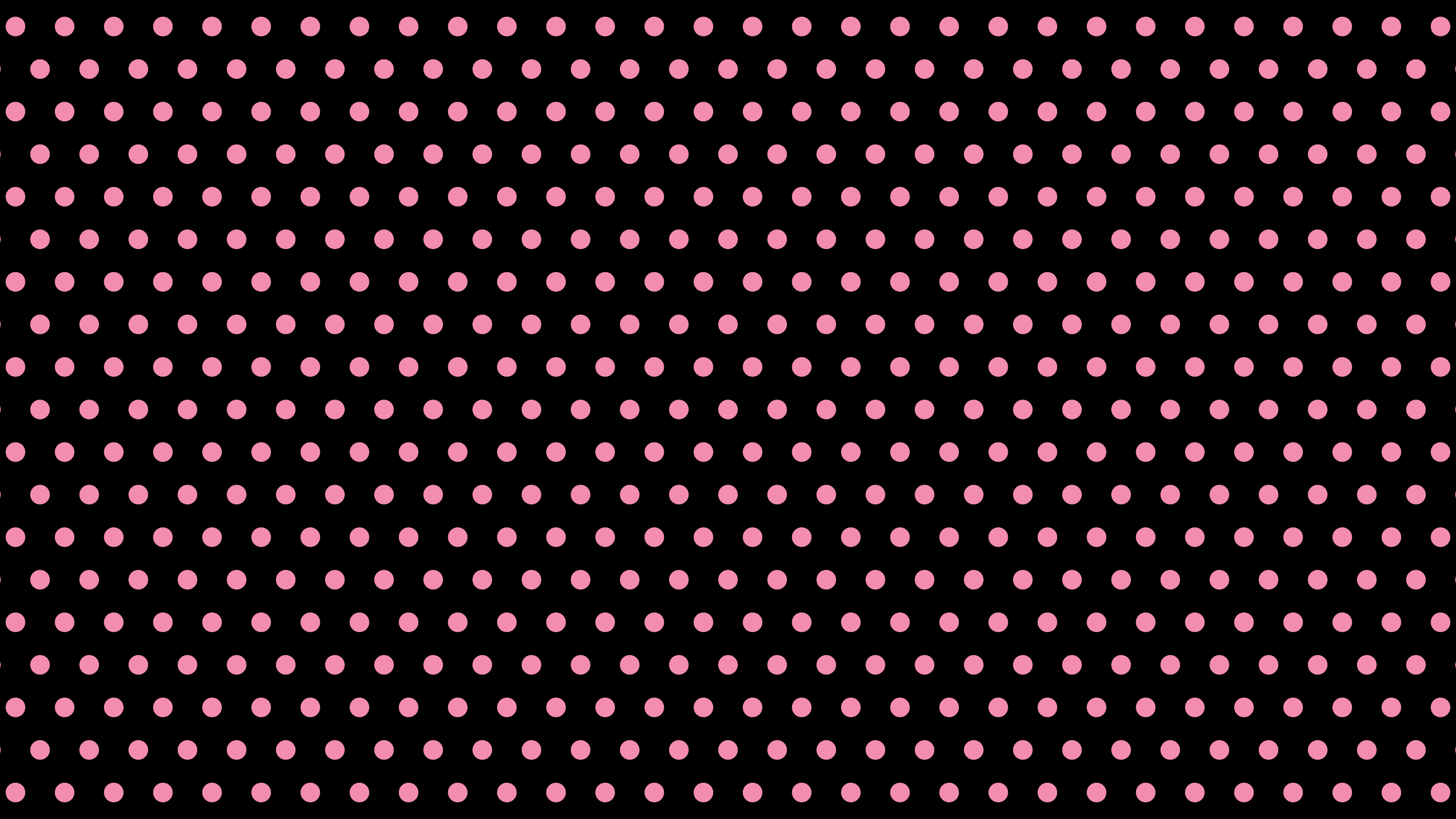 Black and Pink Mini Polka Dot desktop wallpaper in 4K