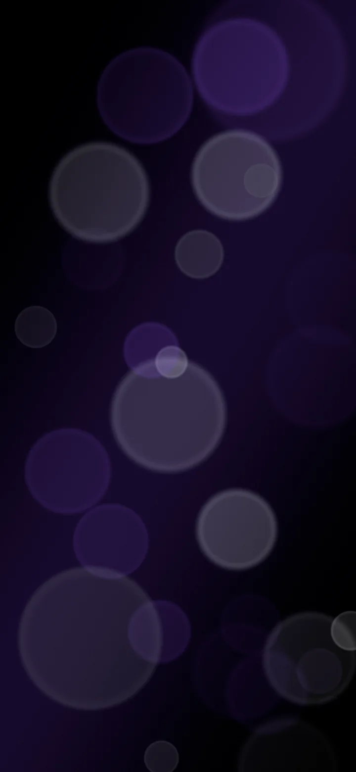 Black and Purple Bokeh Lights wallpaper for iPhone and Android