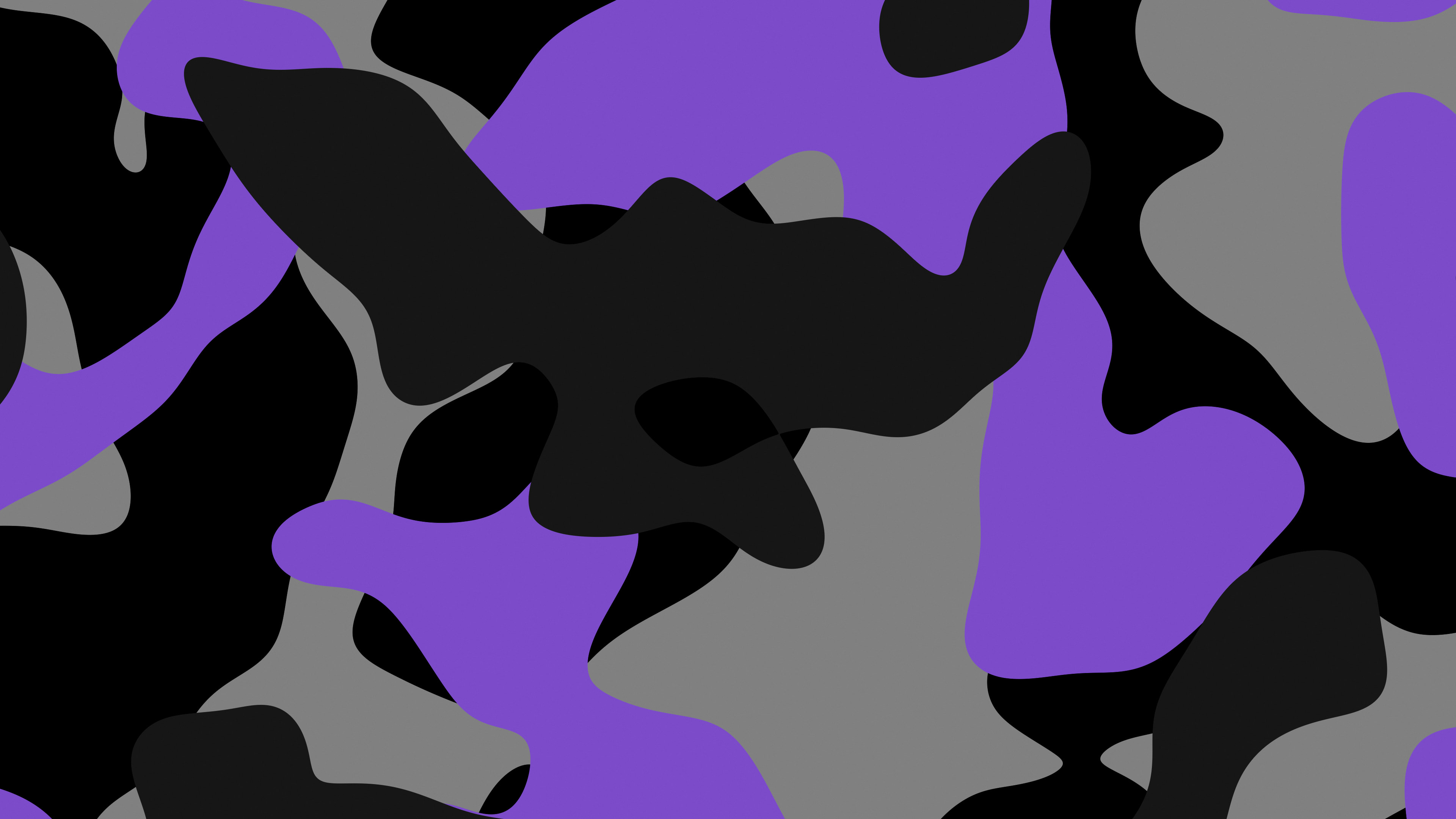 Black and Purple Camo desktop wallpaper in 4K