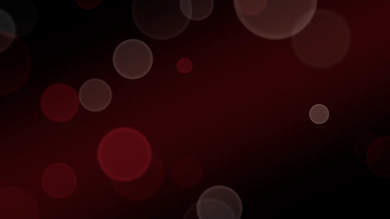Black and Red Bokeh Lights desktop wallpaper in 4K