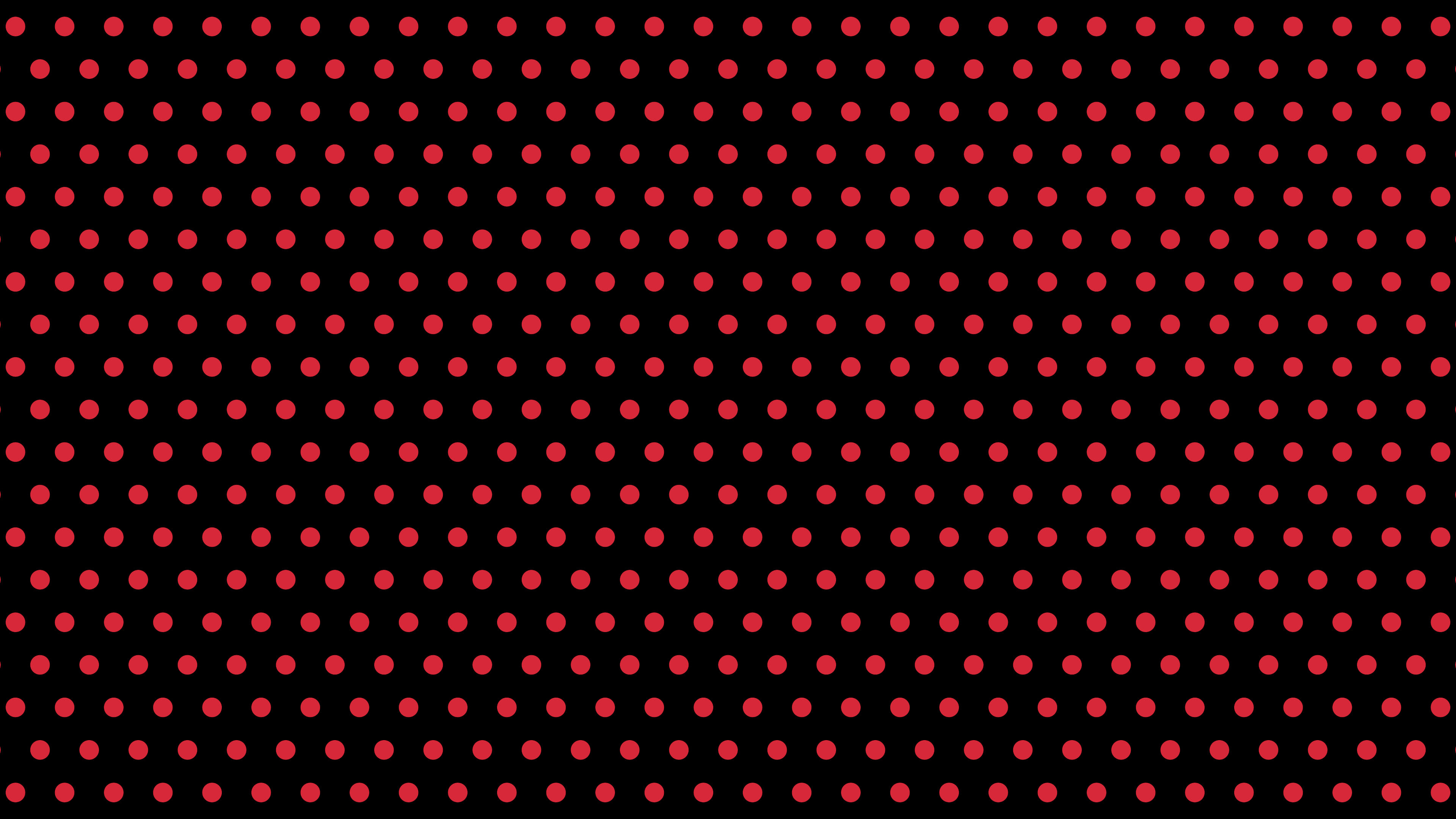 Black and Red Mini Polka Dot desktop wallpaper in 4K
