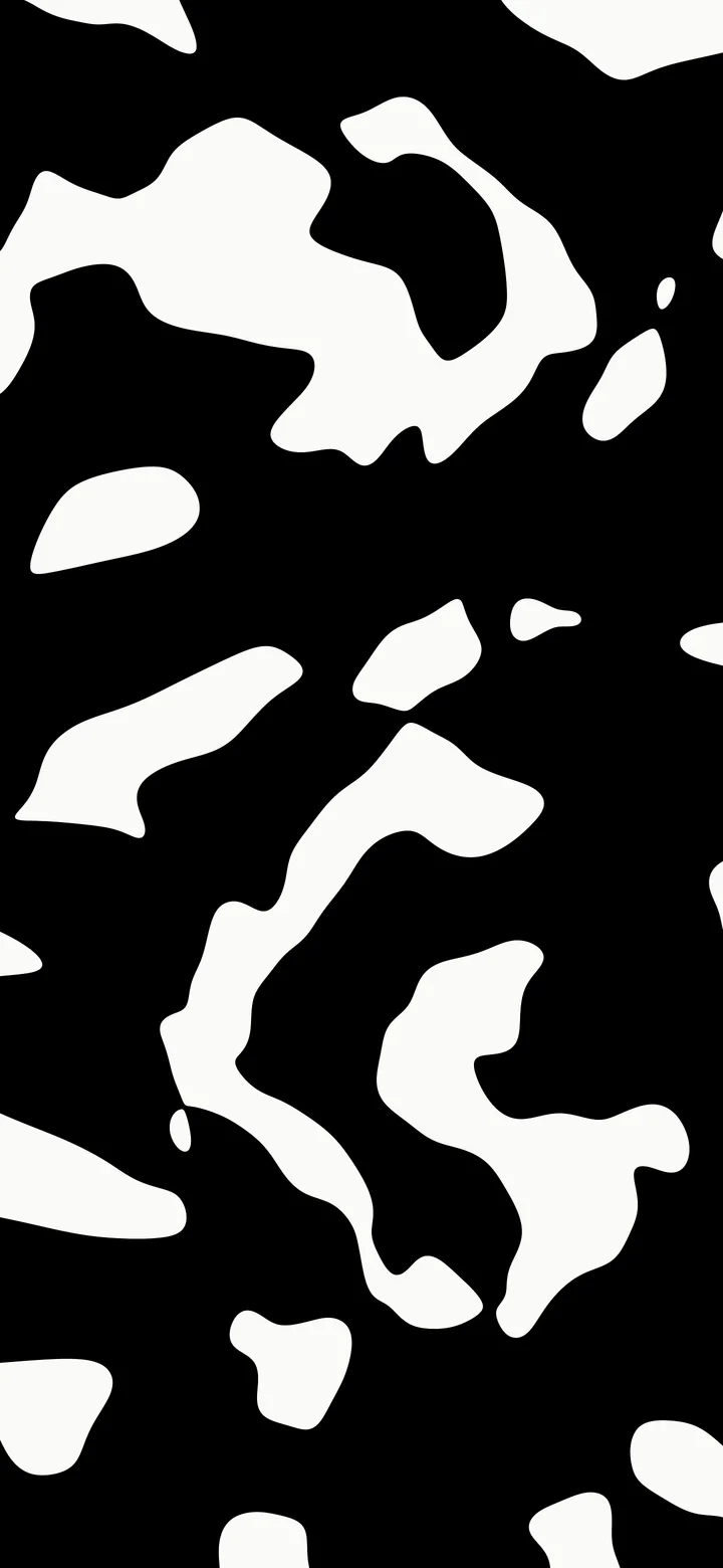 Black and White Cow Print wallpaper for iPhone and Android