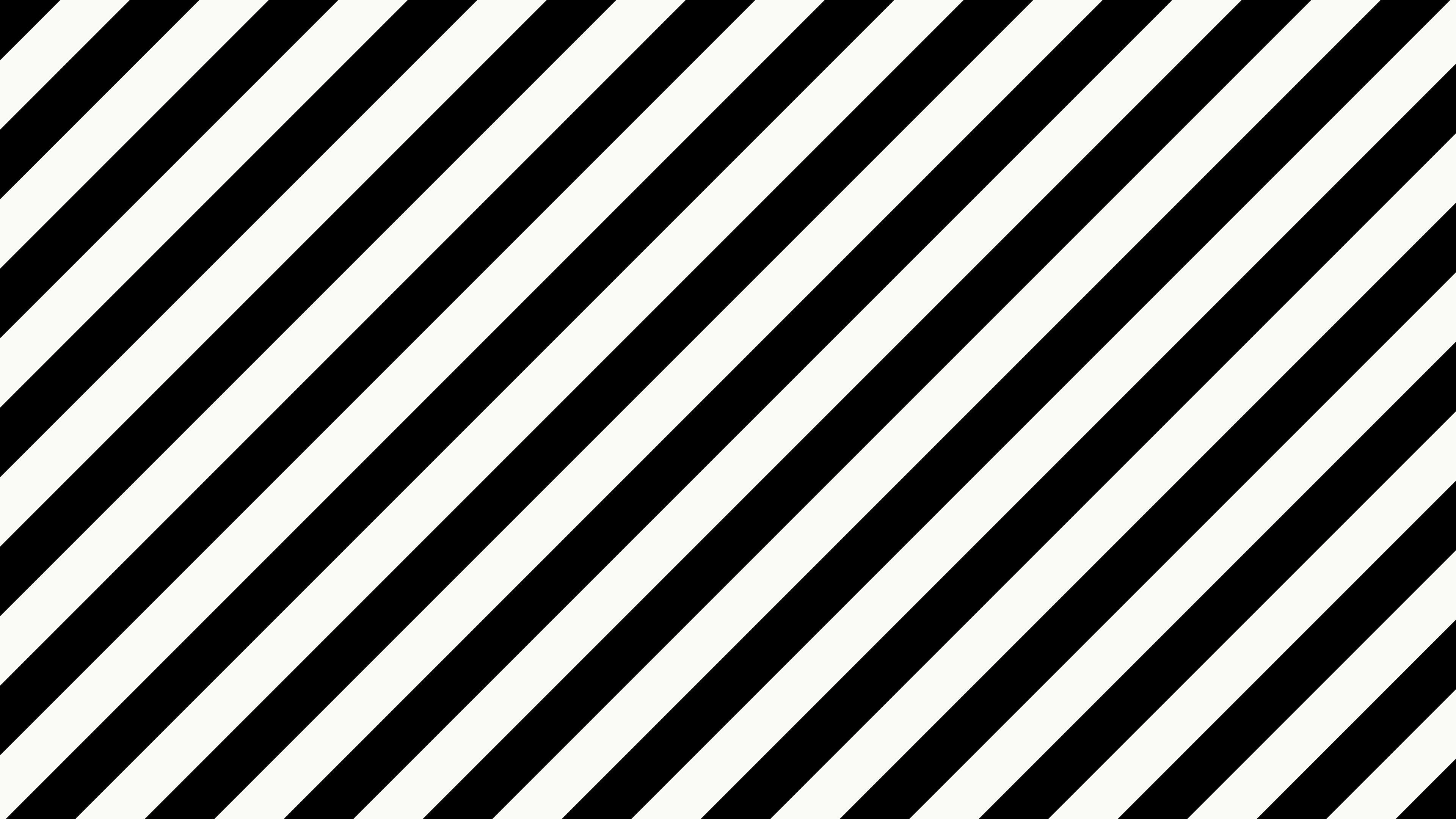 Black and White Diagonal Striped desktop wallpaper in 4K