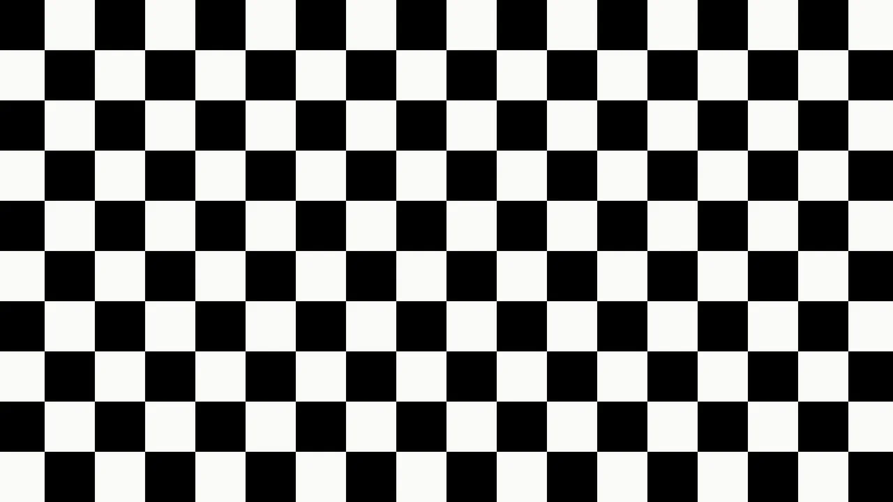 Black and White Small Checkered desktop wallpaper in 4K