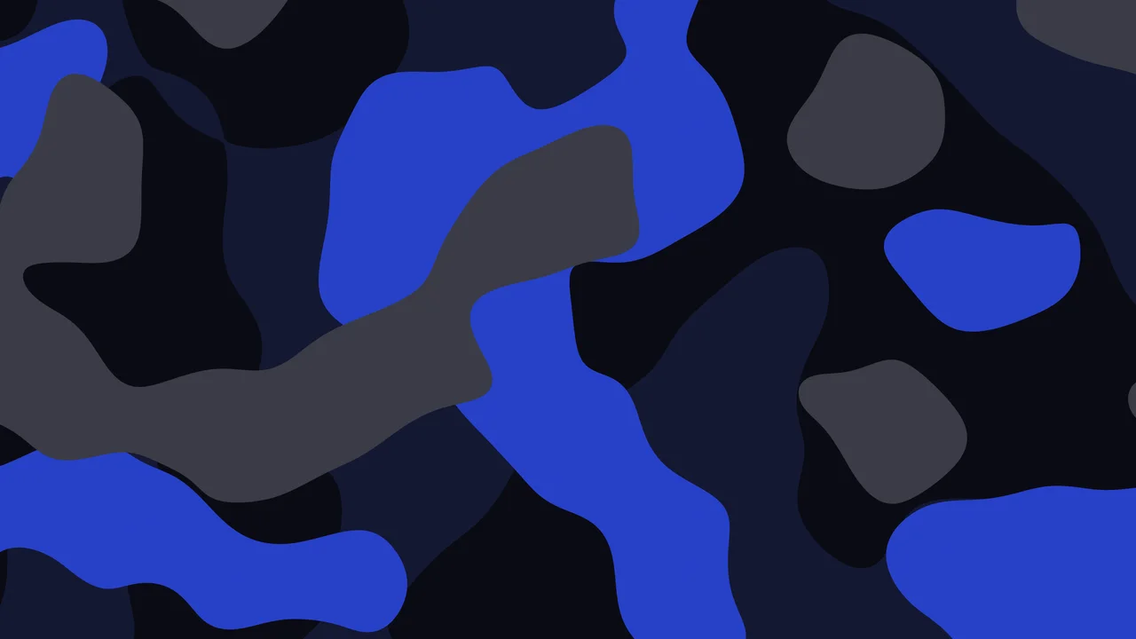 Black, Blue and Purple Camo desktop wallpaper in 4K