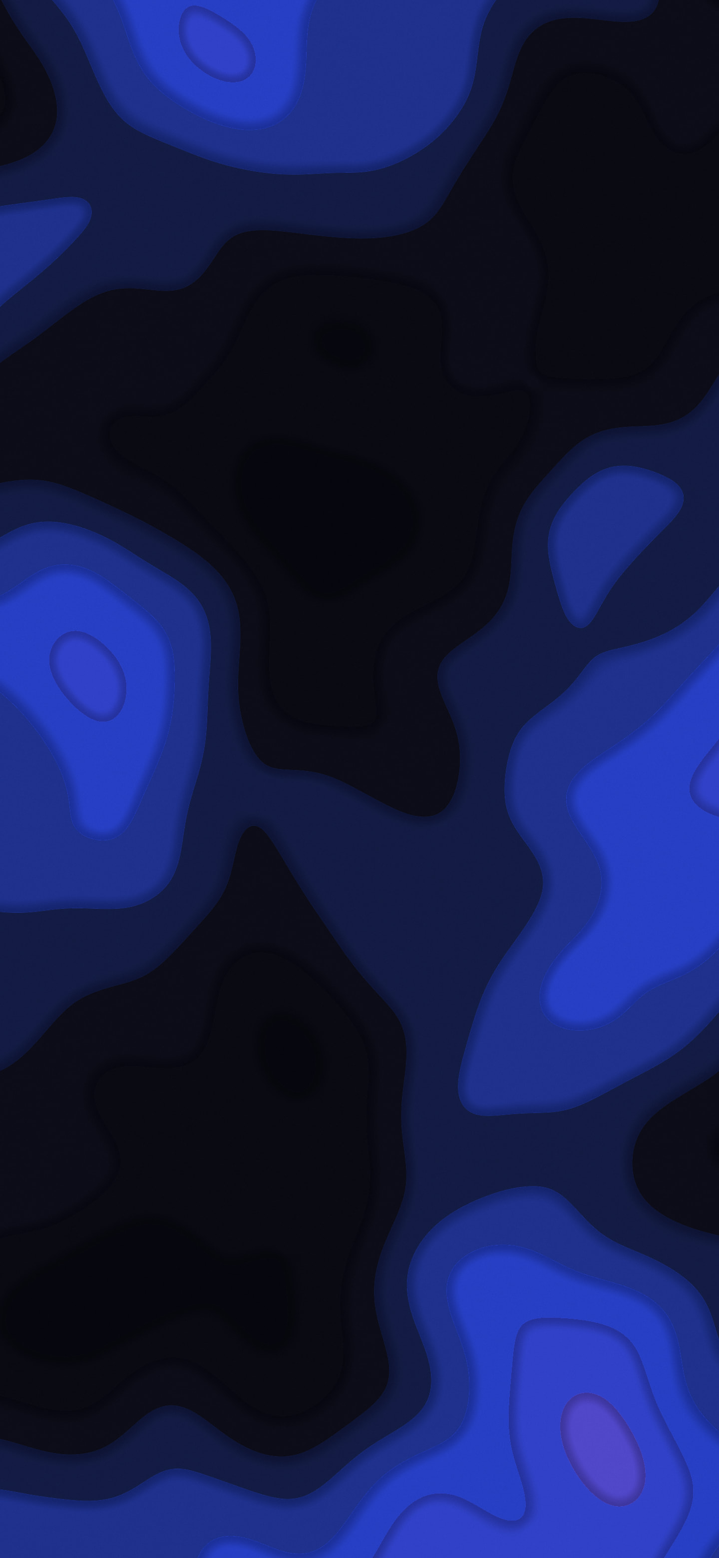 Black, Blue and Purple Layered Topographic wallpaper for iPhone and Android