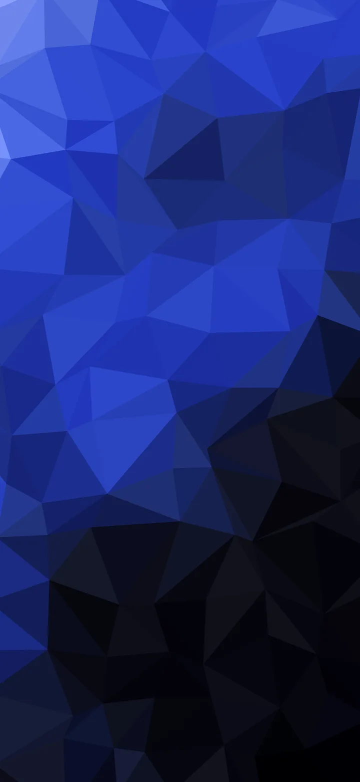 Black, Blue and Purple Low Poly wallpaper for iPhone and Android