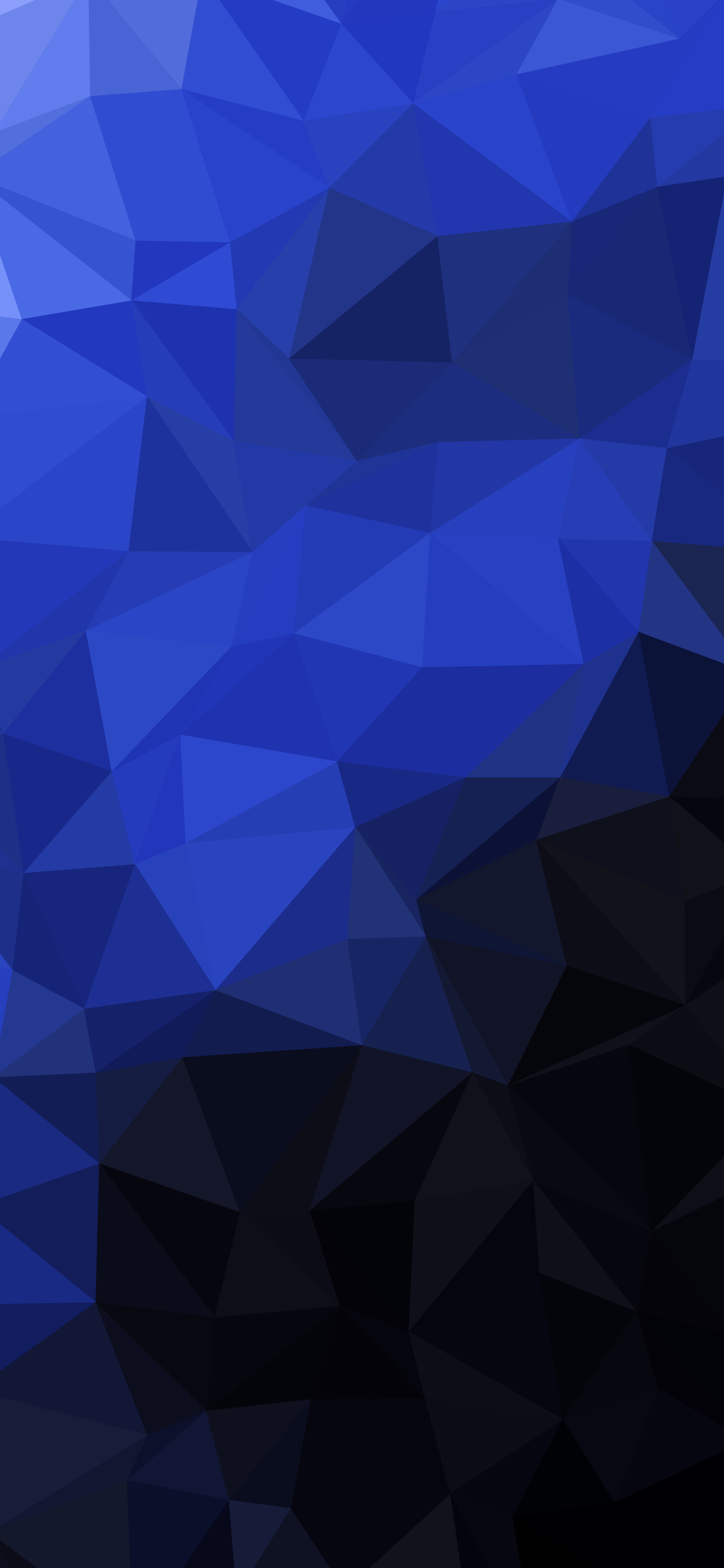 Black, Blue and Purple Low Poly wallpaper for iPhone and Android