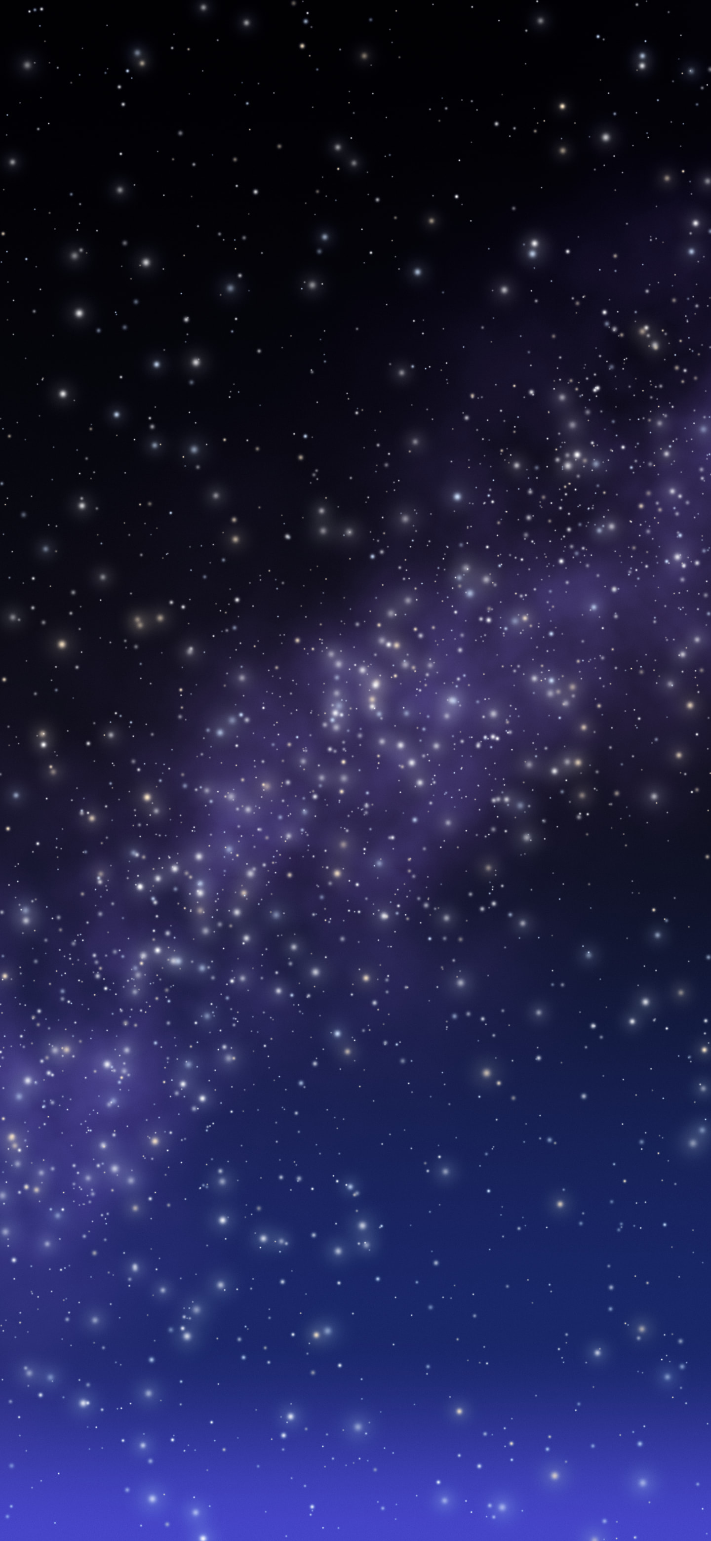 Black, Blue and Purple Milky Way Galaxy wallpaper for iPhone and Android