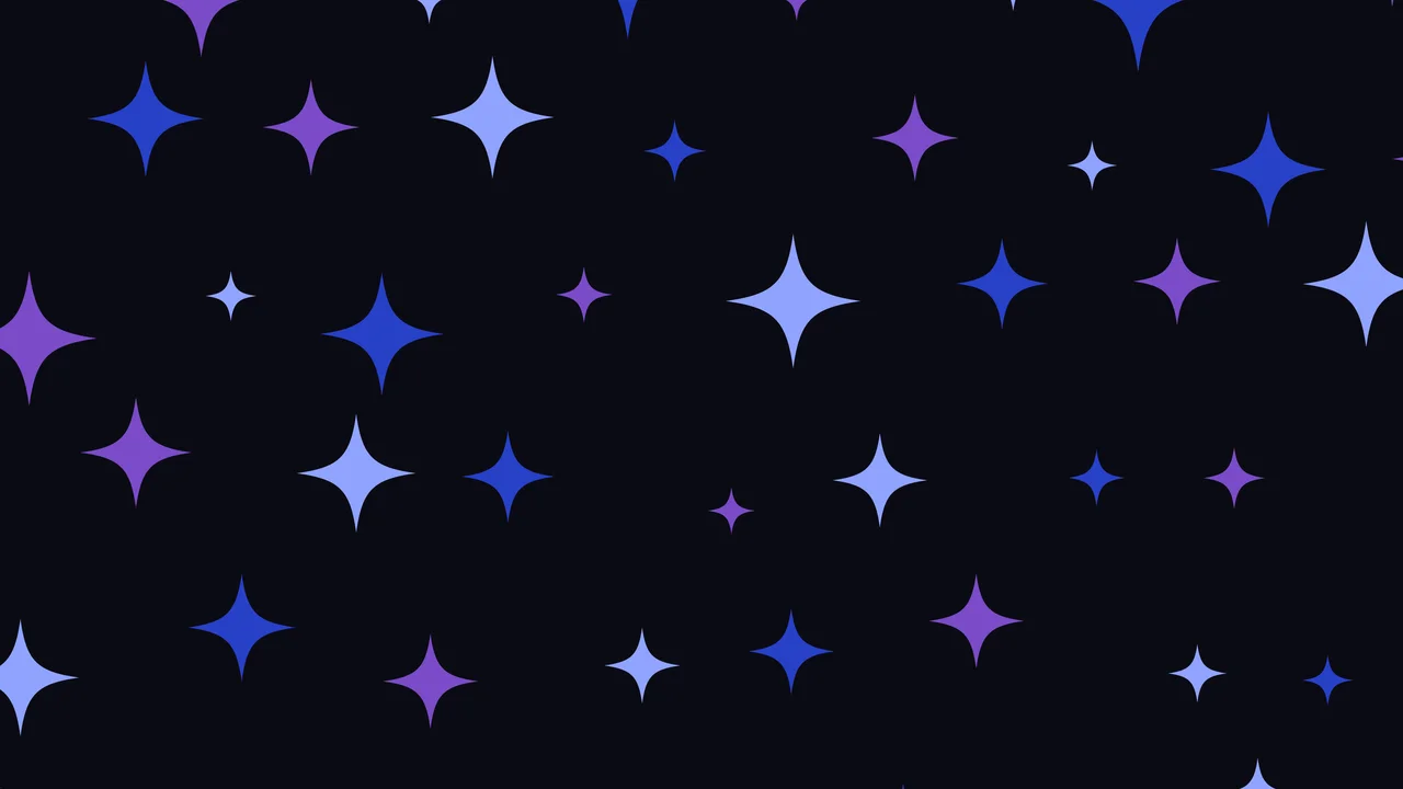 Black, Blue and Purple Sparkle Pattern desktop wallpaper in 4K