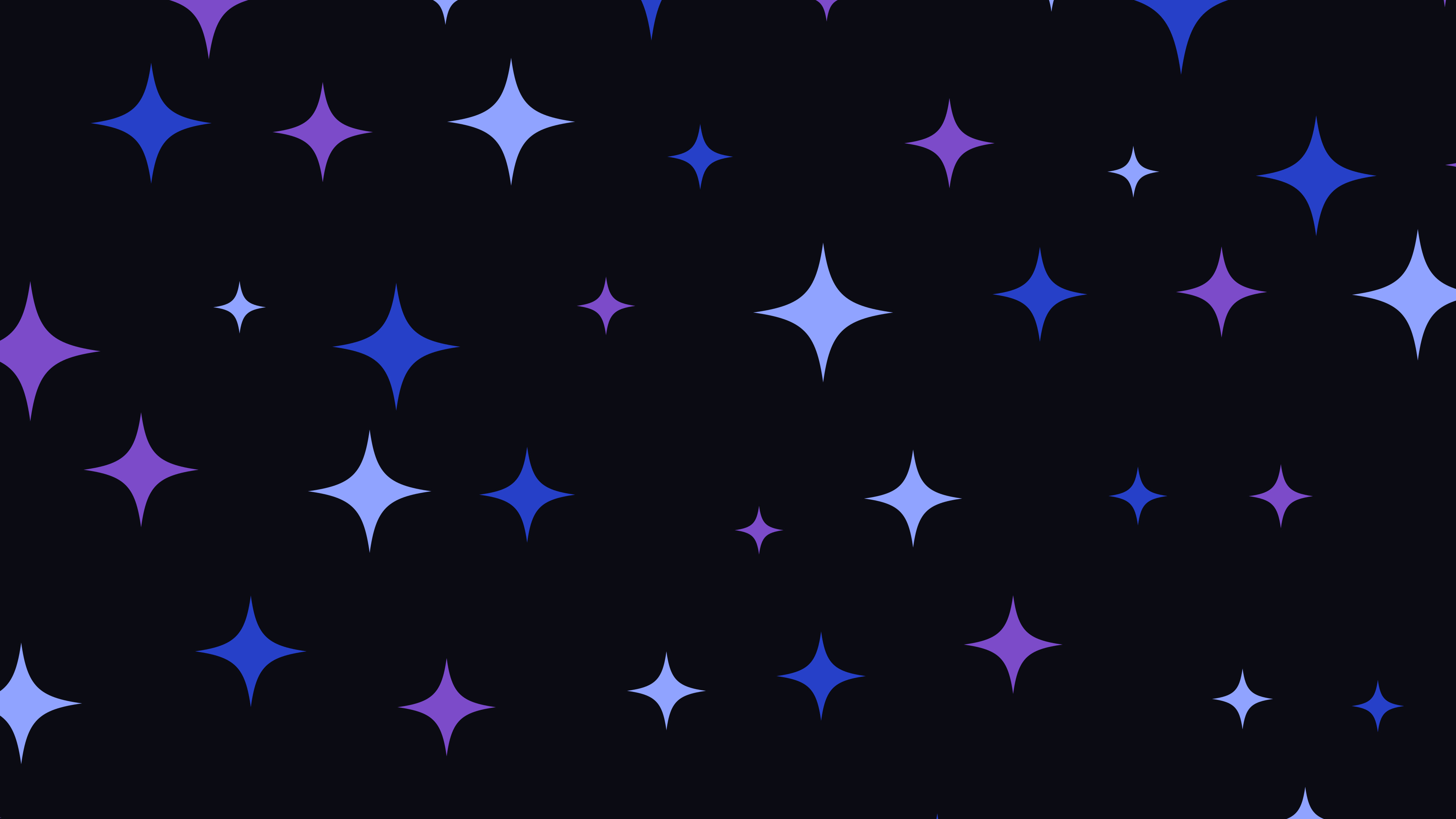 Black, Blue and Purple Sparkle Pattern desktop wallpaper in 4K