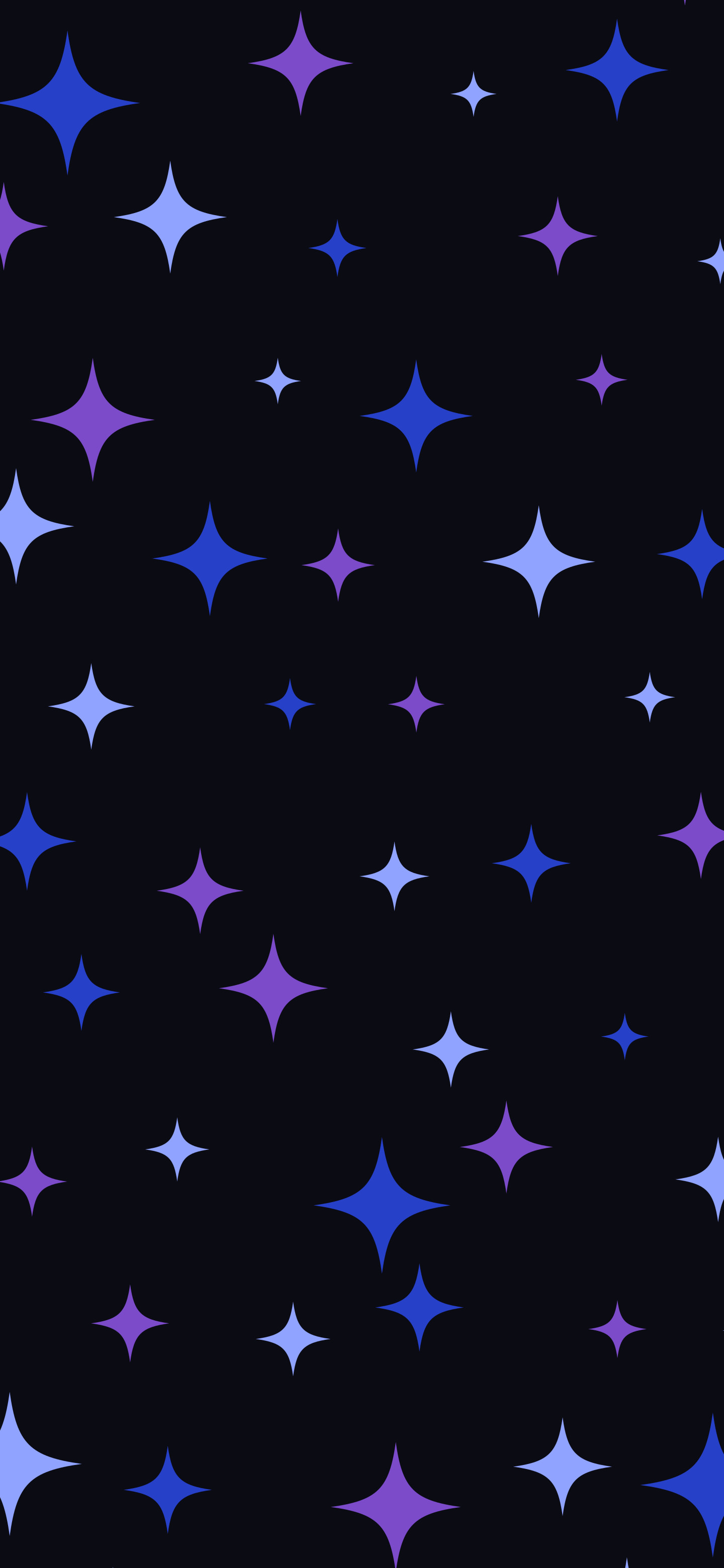 Black, Blue and Purple Sparkle Pattern wallpaper for iPhone and Android