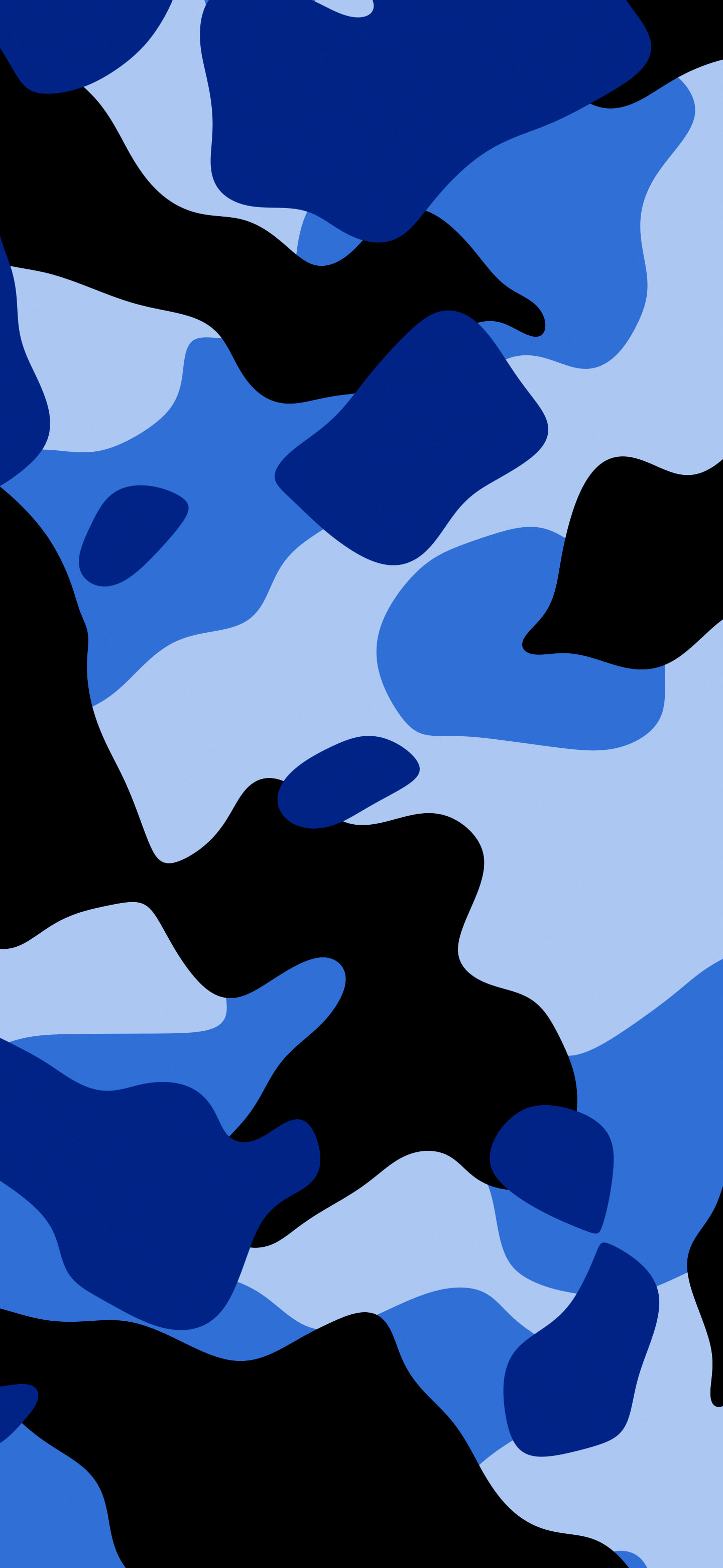 Blue and Black Camo wallpaper for iPhone and Android
