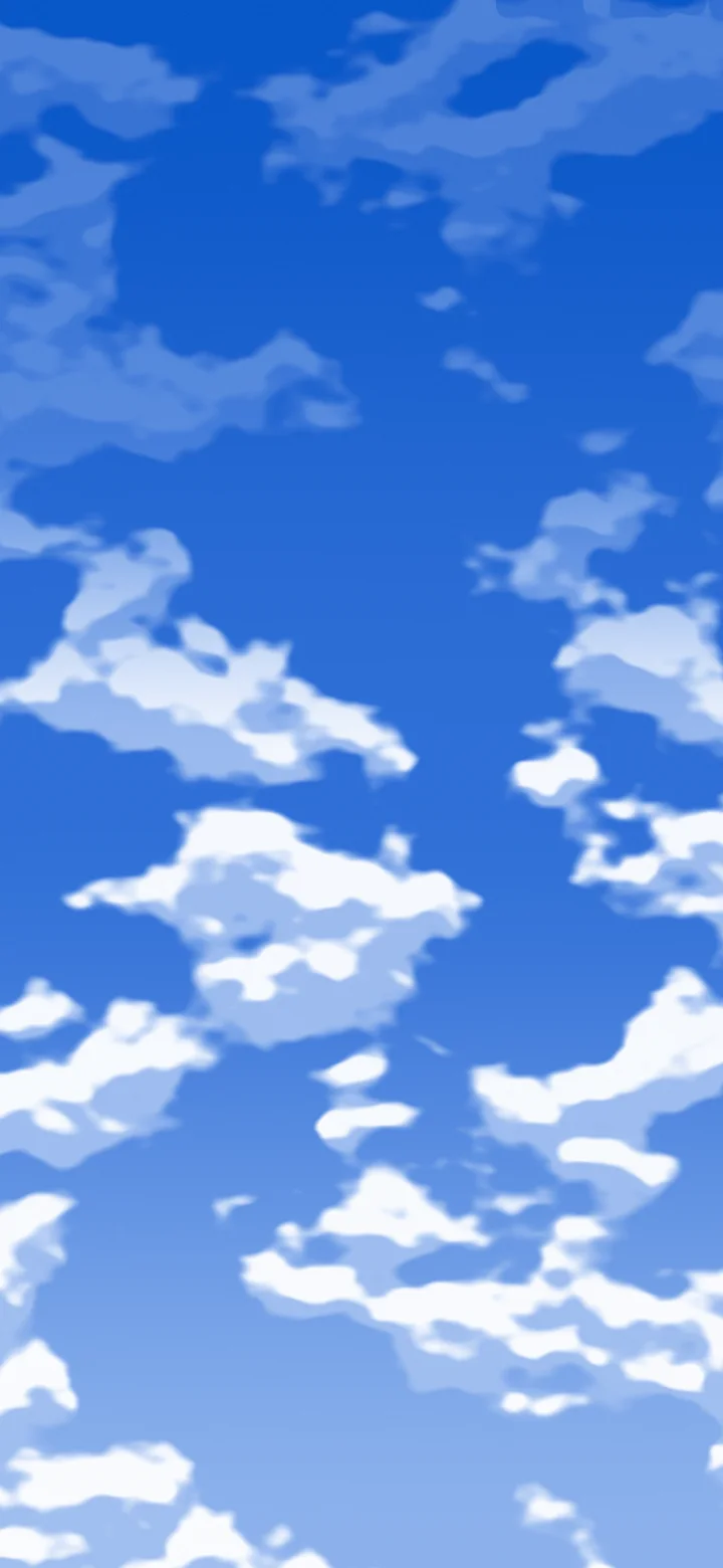 Blue Cloudy Sky wallpaper for iPhone and Android