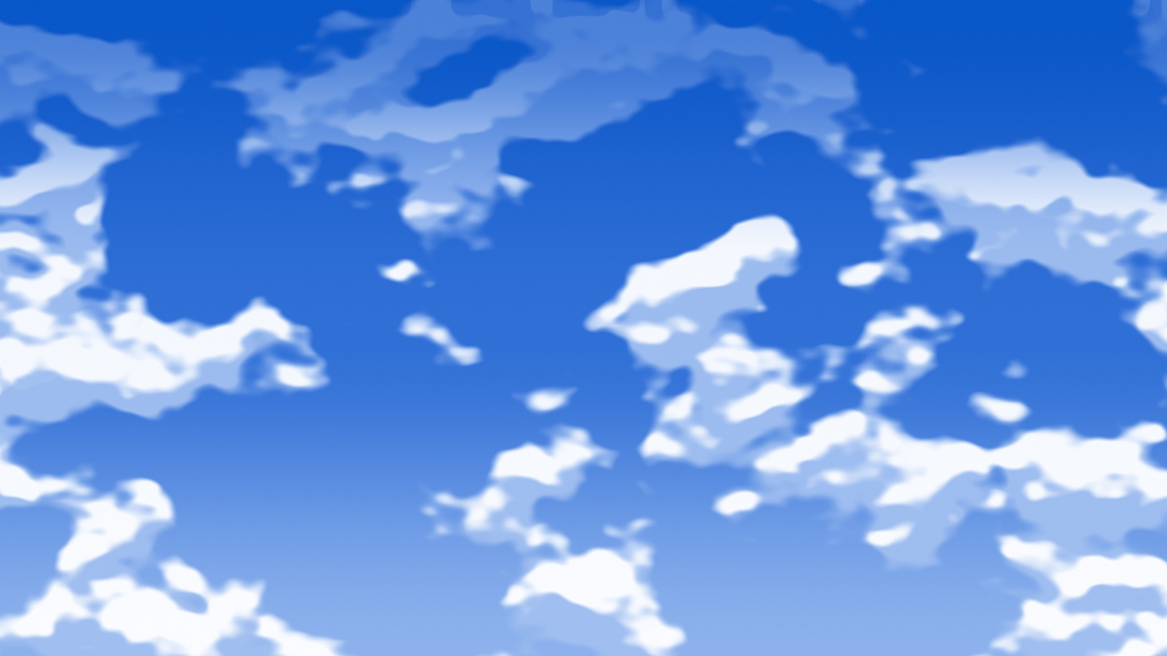 Blue Cloudy Sky desktop wallpaper in 4K