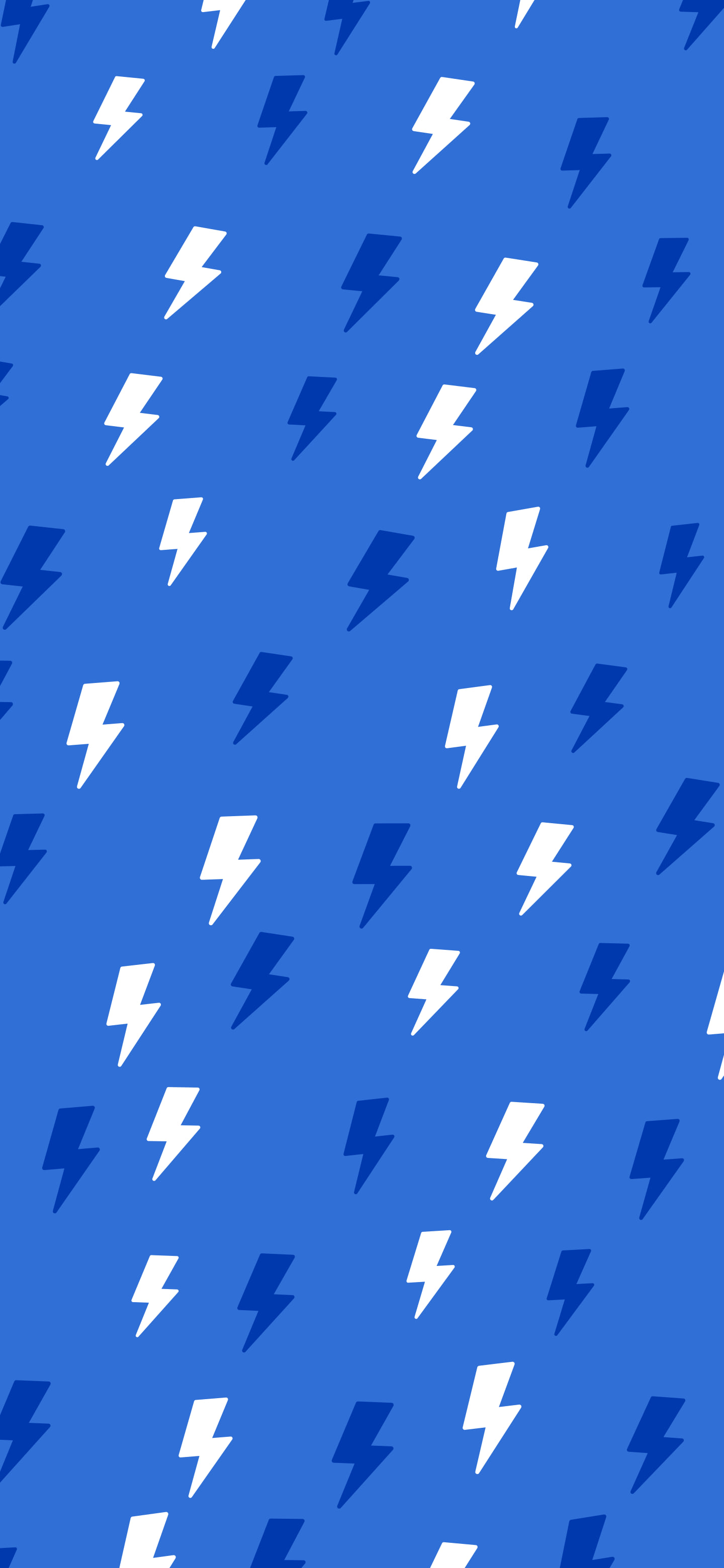 Blue Lightning Bolt Pattern wallpaper for iPhone and Android