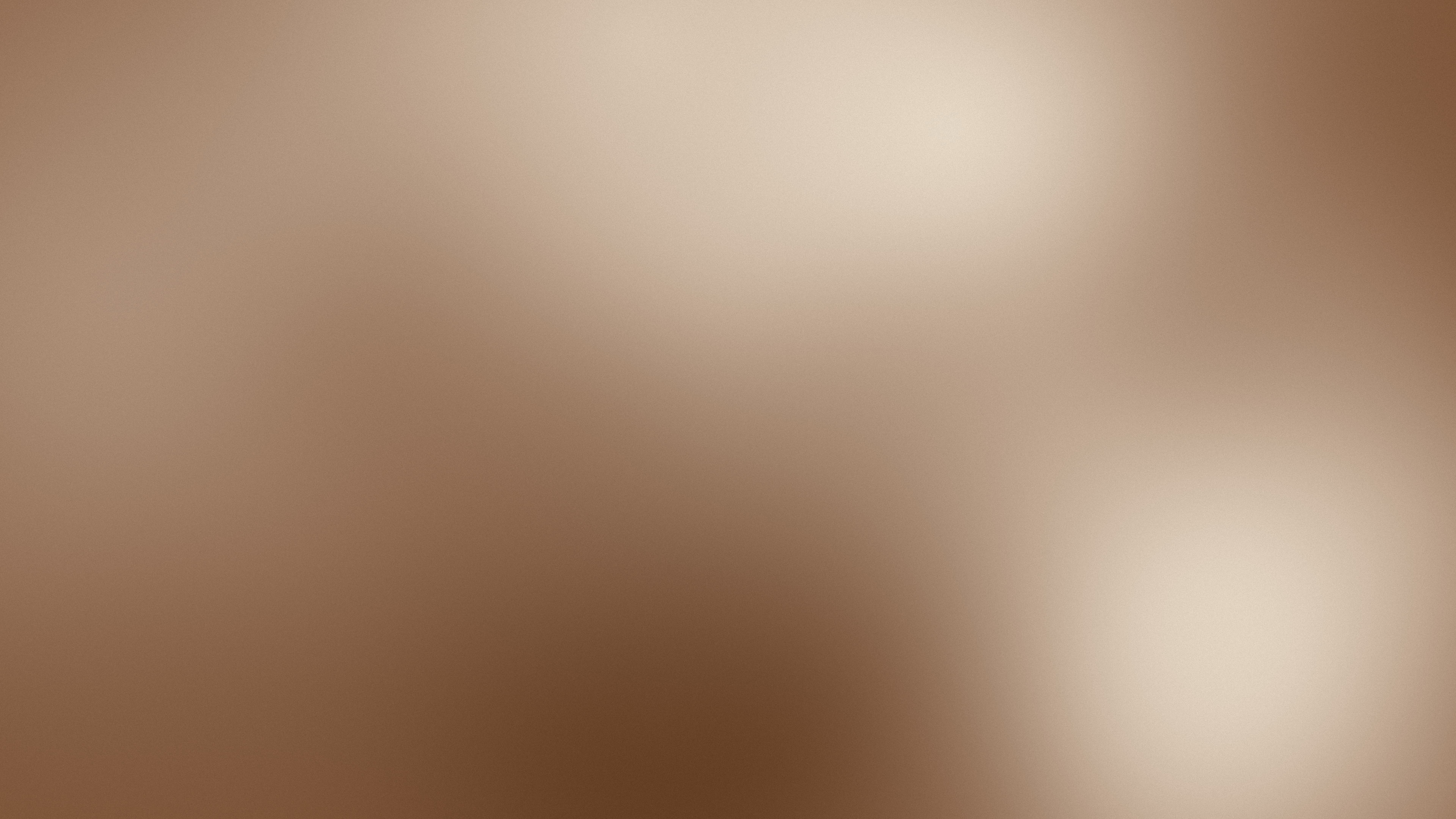 Brown and Cream Dreamy Aura Gradient desktop wallpaper in 4K