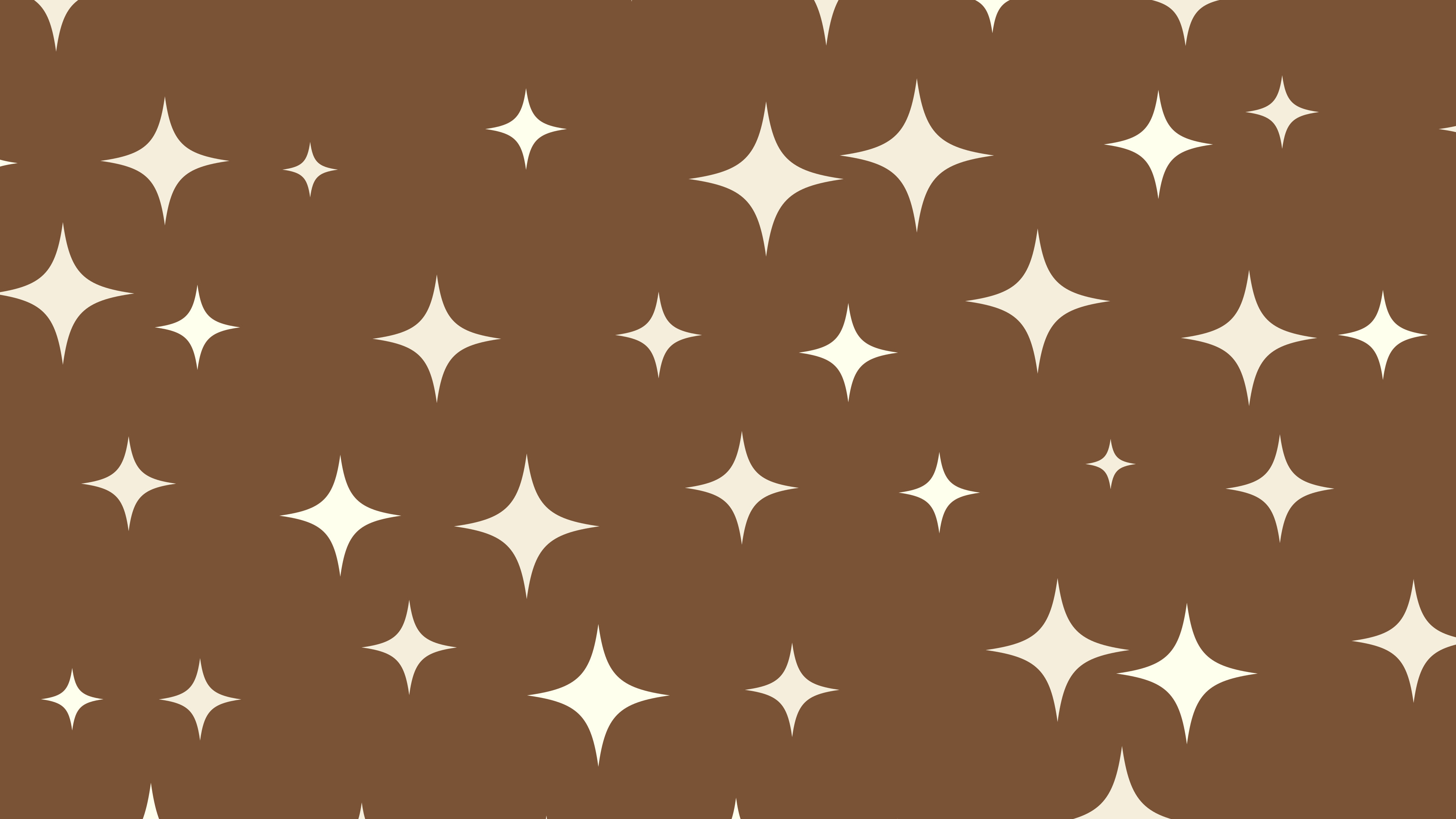 Brown and Cream Sparkle Pattern desktop wallpaper in 4K
