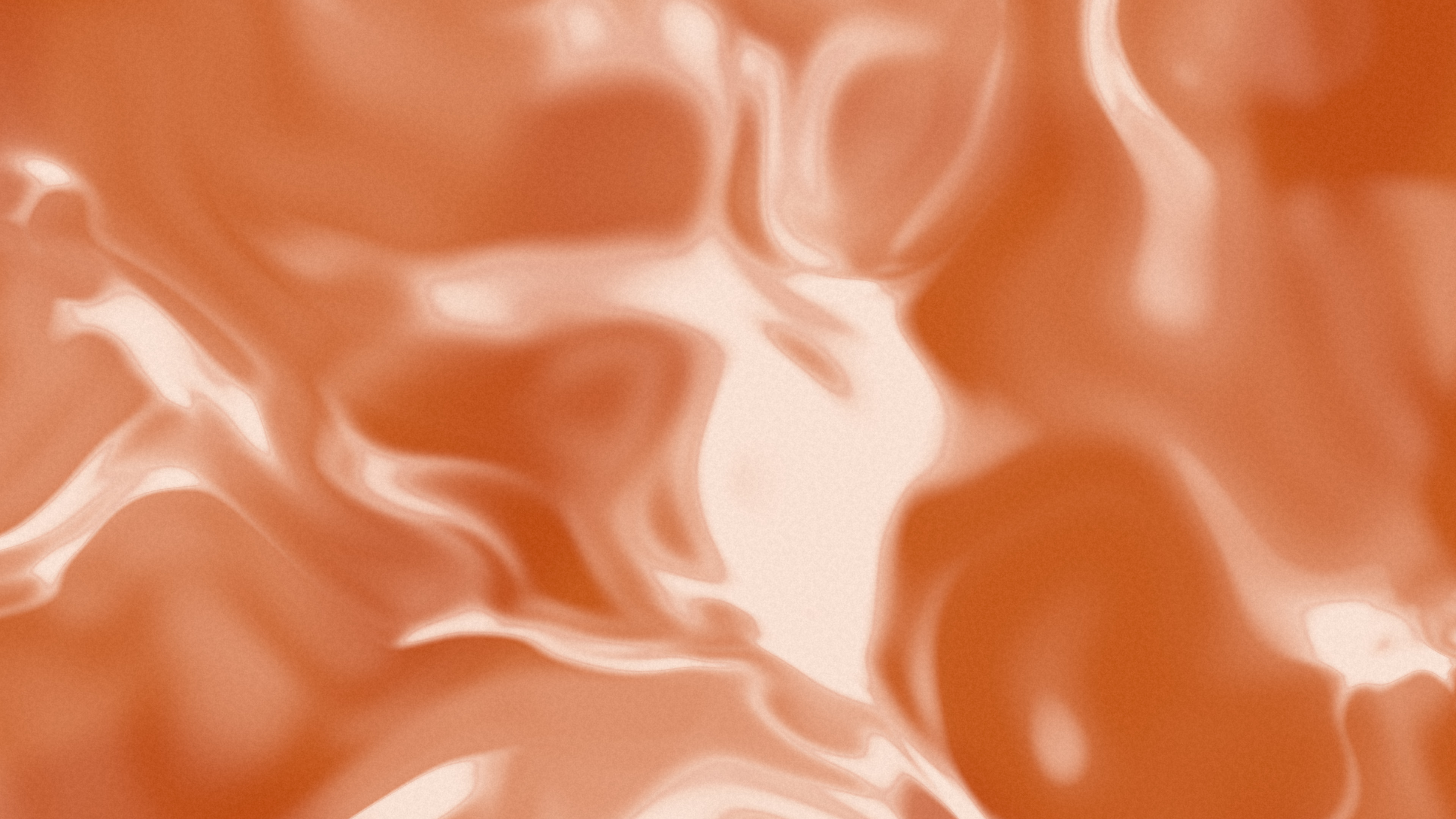 Burnt Orange Watercolor Wash desktop wallpaper in 4K