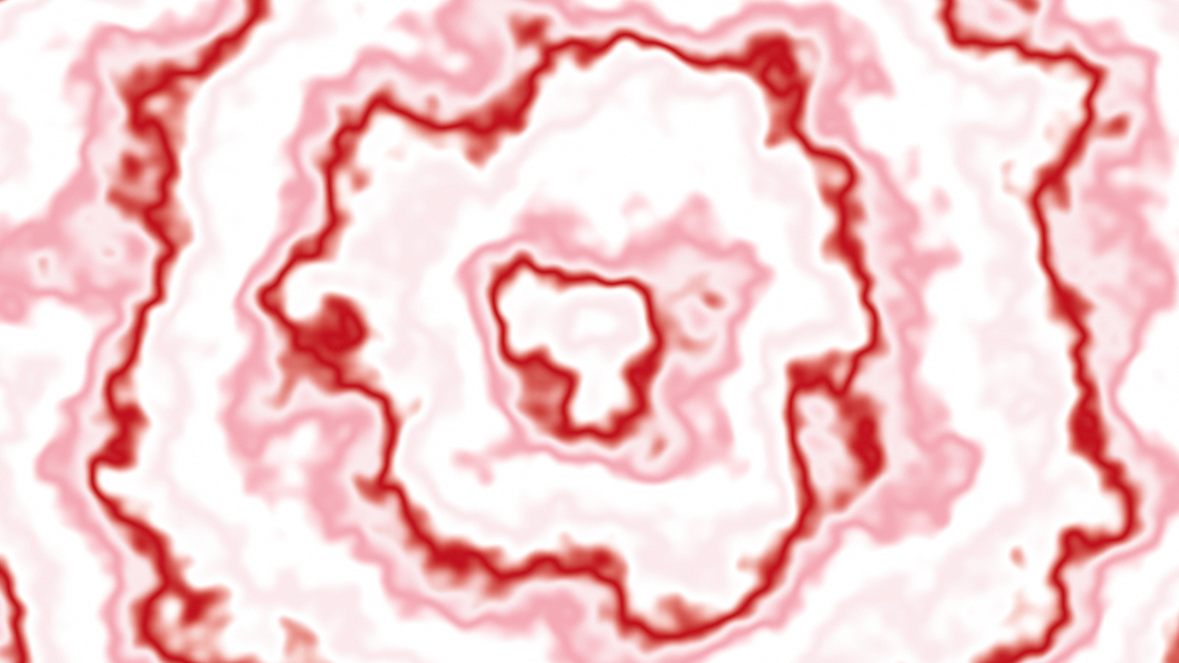 Cherry Red Bullseye Tie Dye desktop wallpaper in 4K