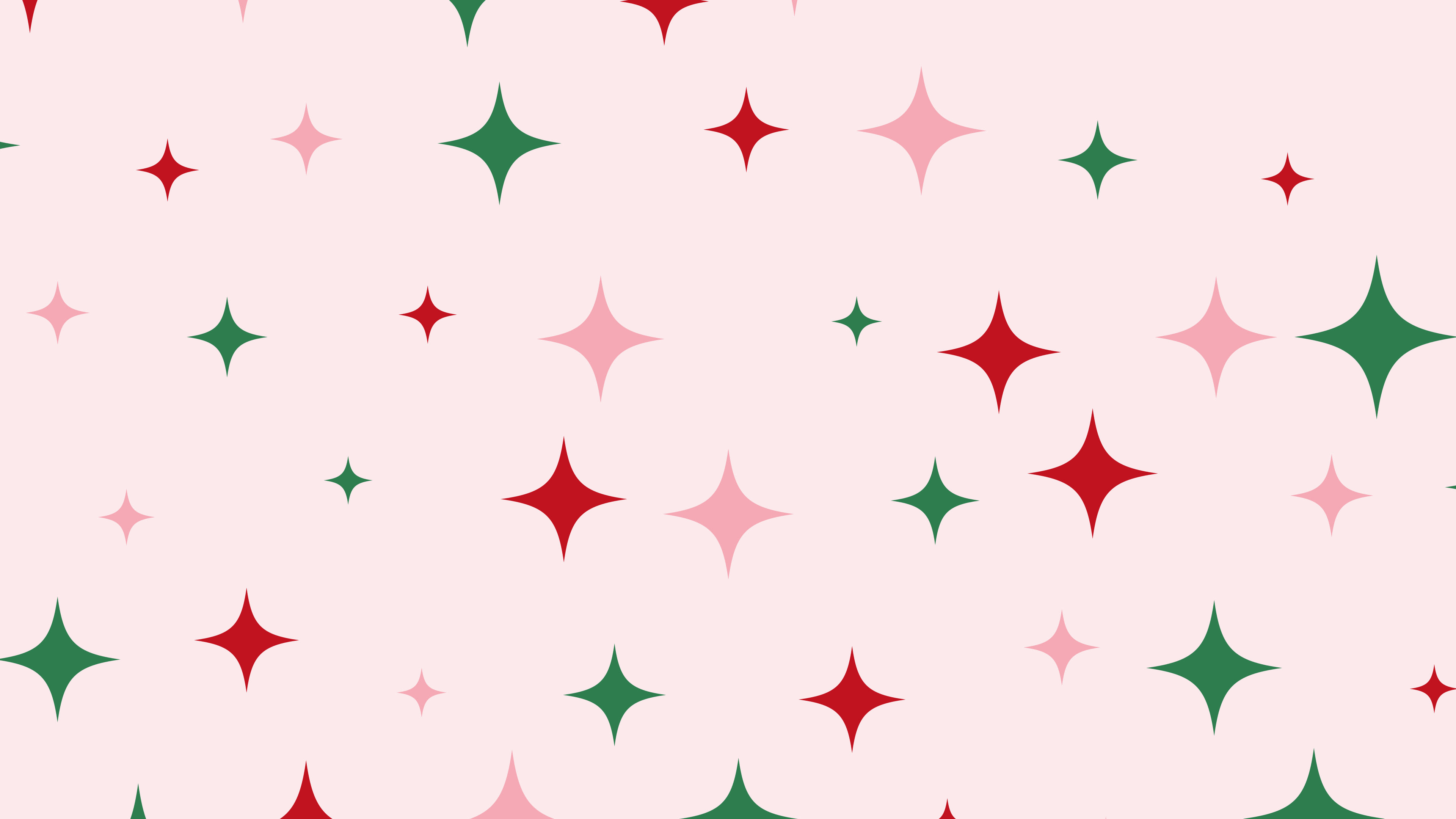 Cherry Red Sparkle Pattern desktop wallpaper in 4K