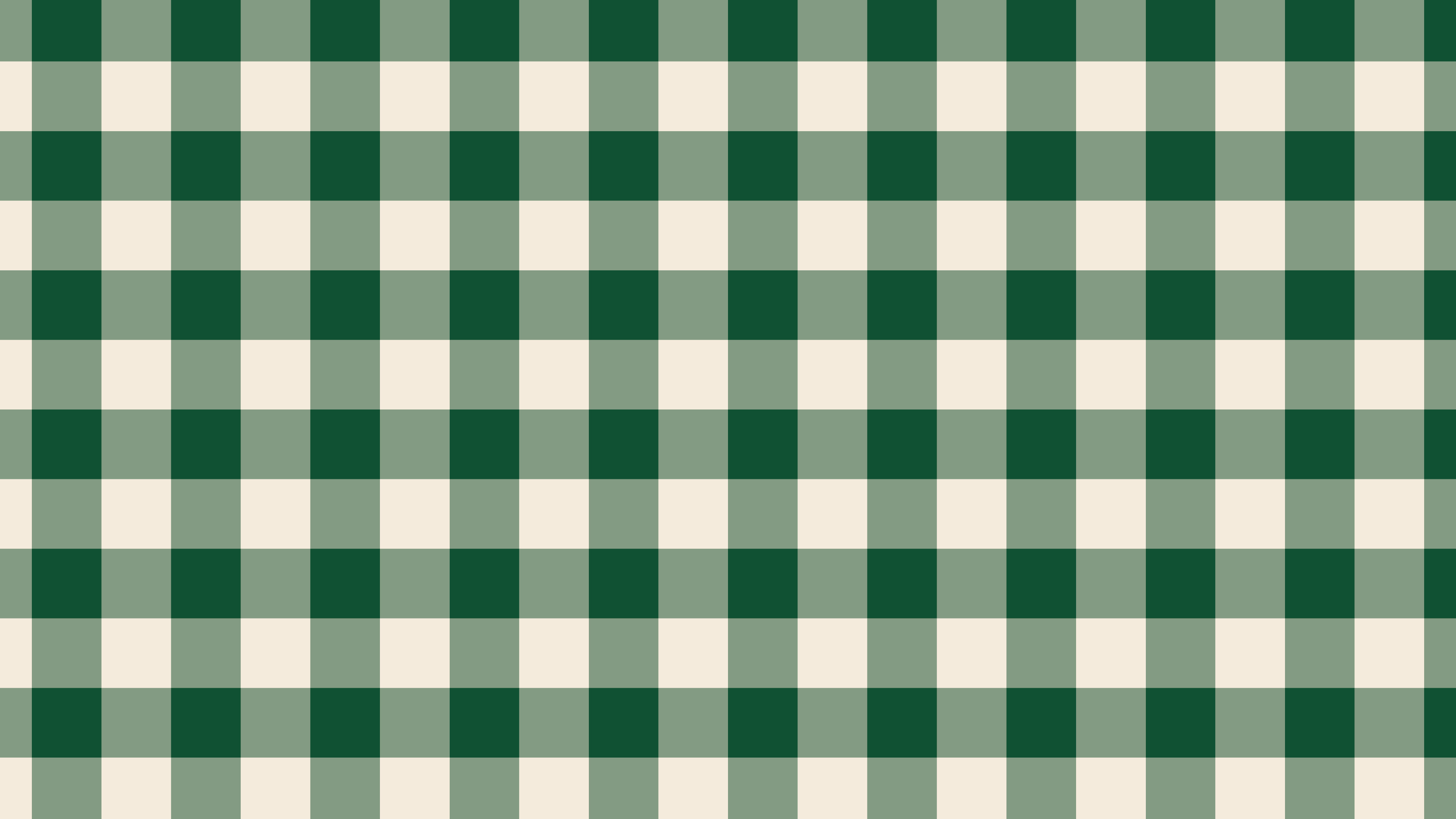 Christmas Green Gingham desktop wallpaper in 4K