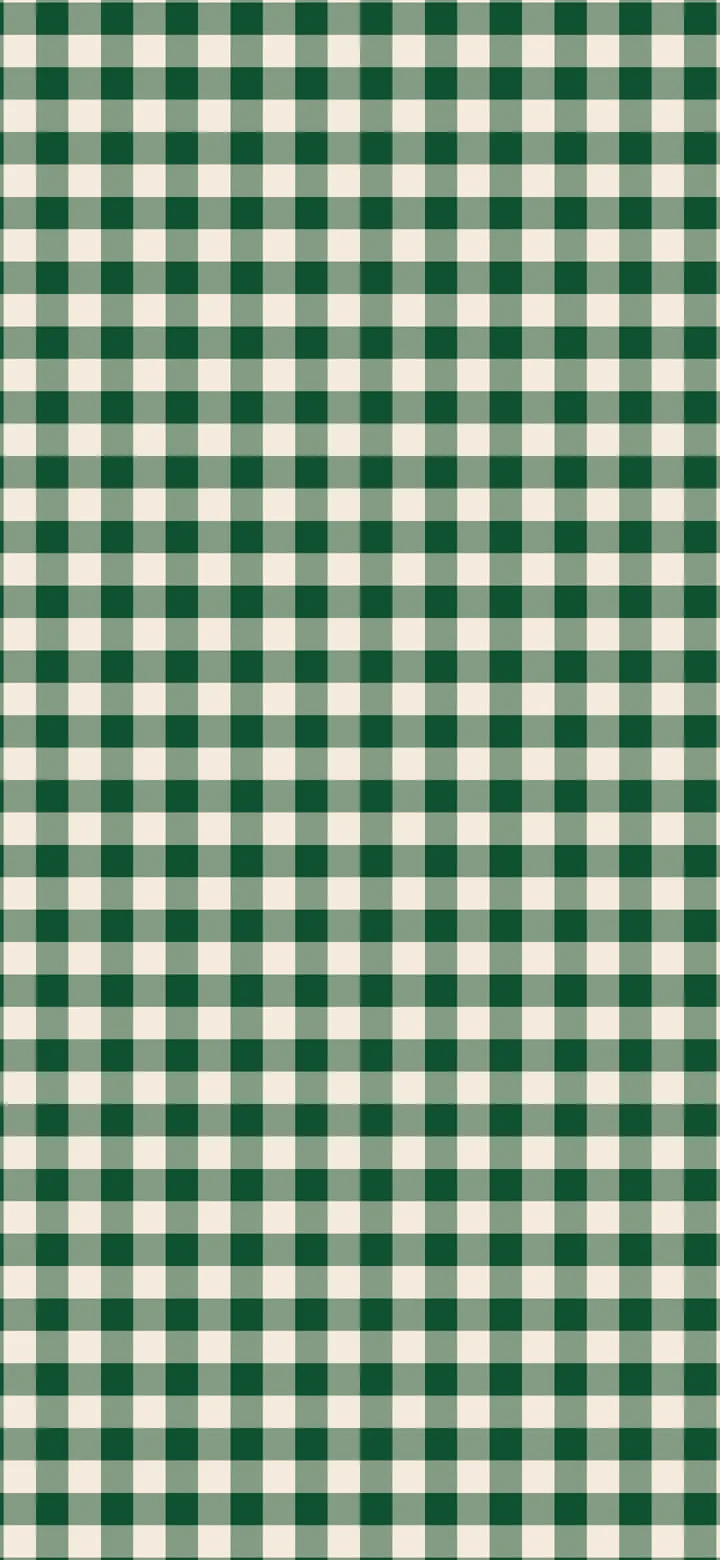 Christmas Green Mini Gingham wallpaper for iPhone and Android