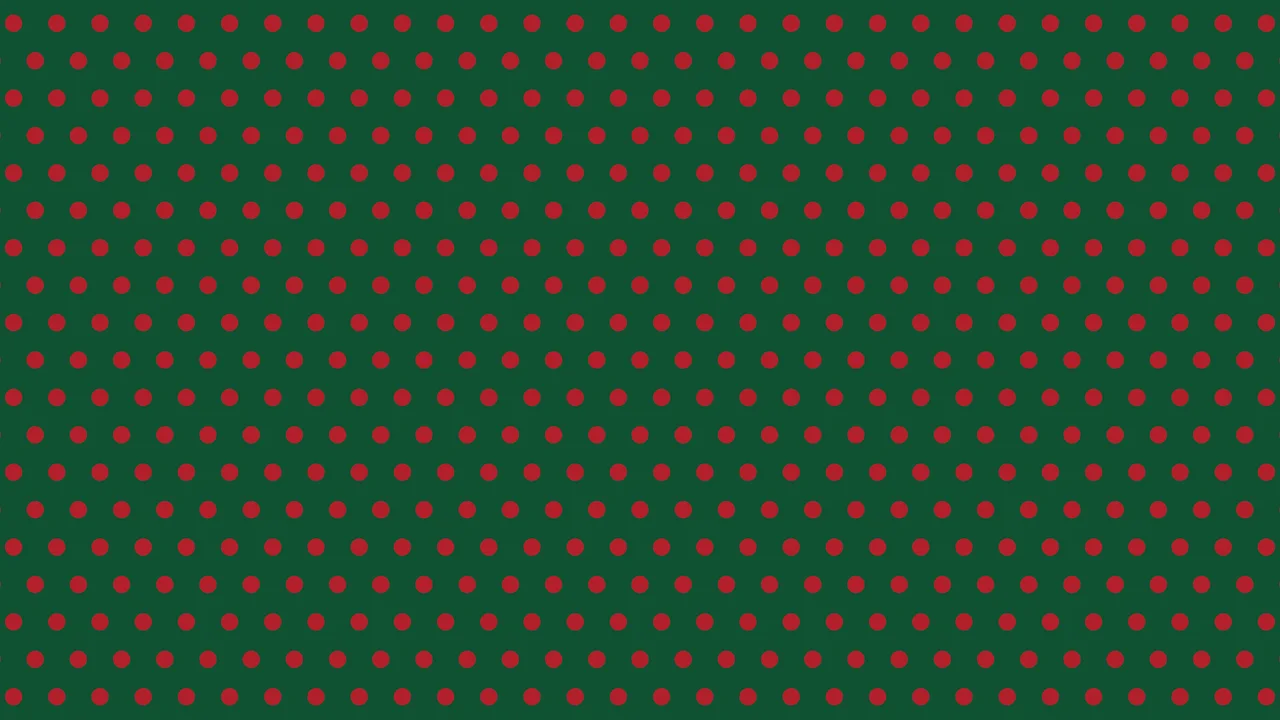 Christmas Green Mini Polka Dot desktop wallpaper in 4K