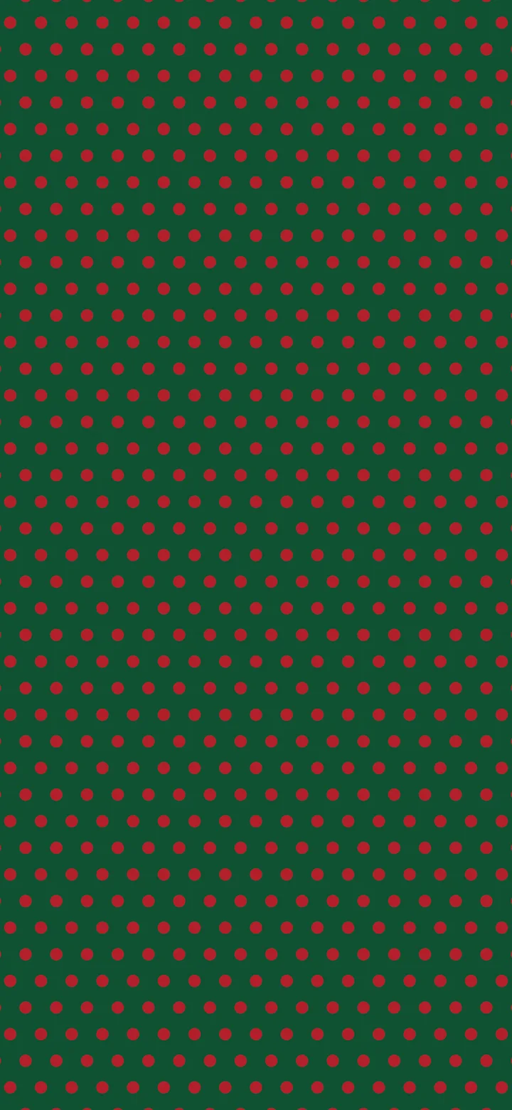 Christmas Green Mini Polka Dot wallpaper for iPhone and Android