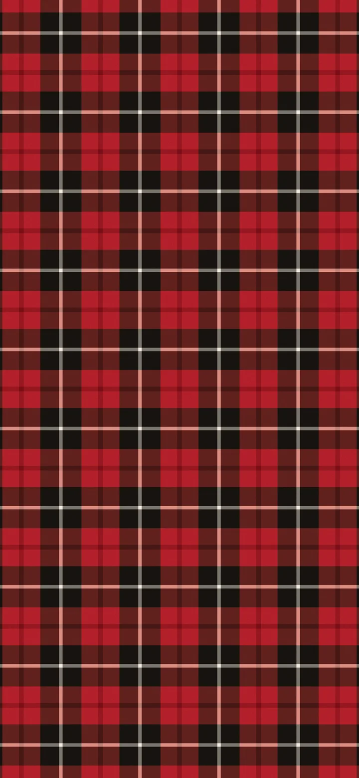Christmas Red and Black Tartan Plaid wallpaper for iPhone and Android